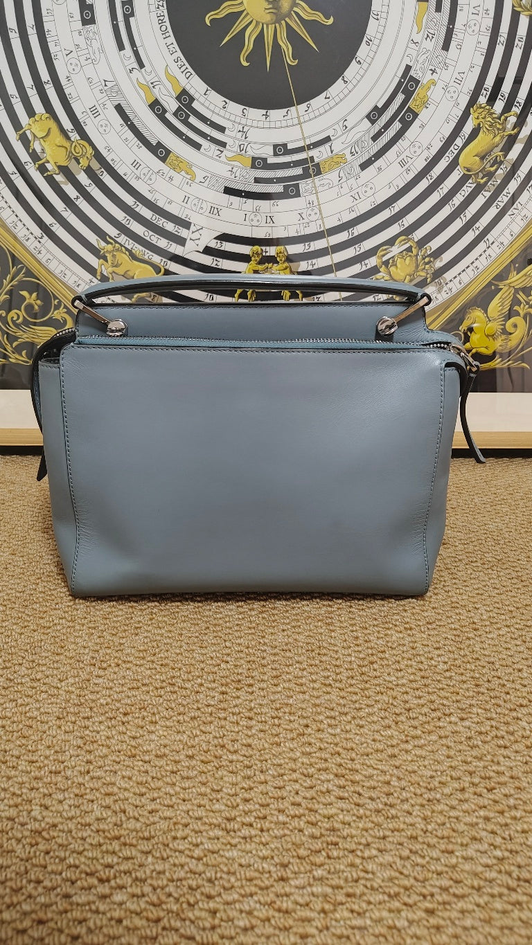 Fendi - Dotcom - Leather - Blue - (Medium)