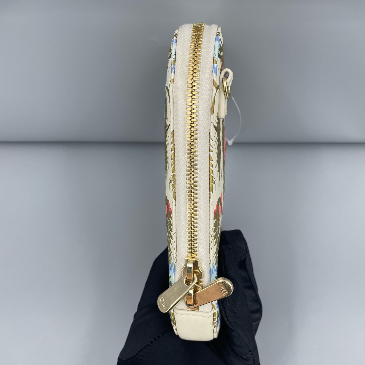 Dior - Phone Holder Bag - Leather - White - (mini)