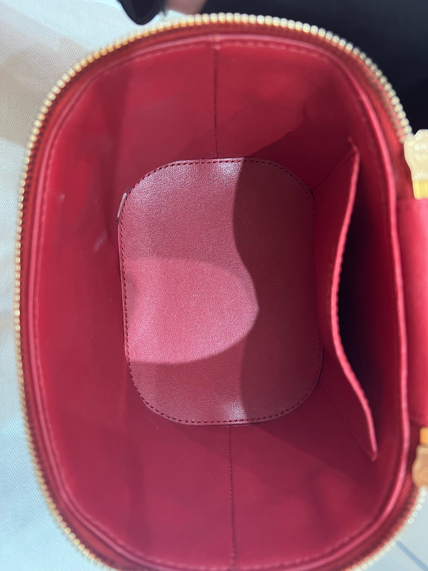 Chanel - Trendy CC Vanity Case - Lambskin leather - Red - (mini)