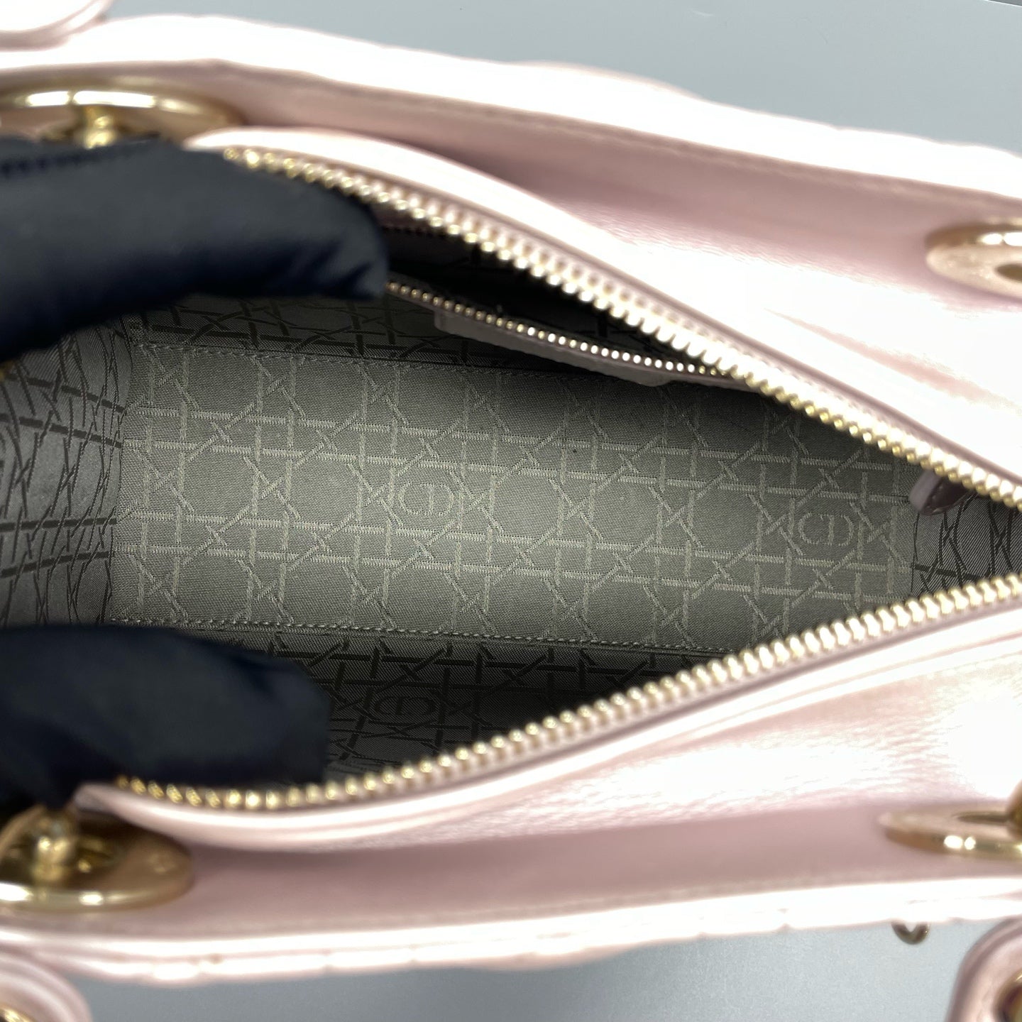 Dior - Lady Dior - Lambskin leather - Pink - (Medium)
