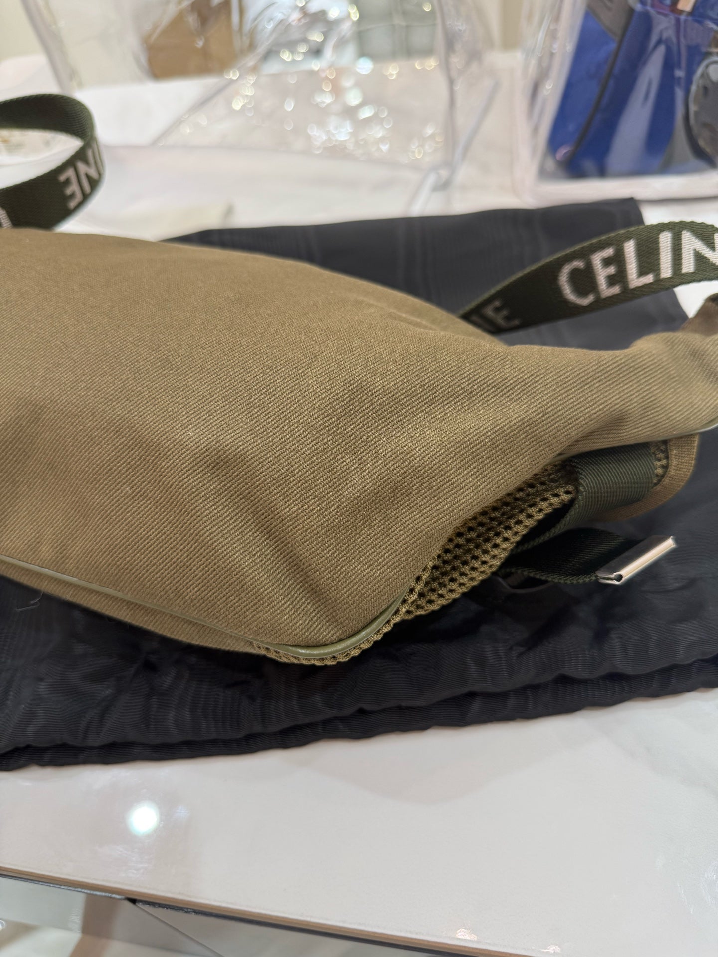 Celine - Trekking Belt Bag - Polyamide - Green - (medium)
