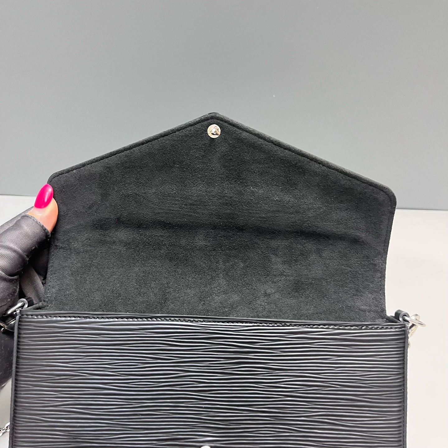 Louis Vuitton - Pochette Félicie - Leather - Black - (small)