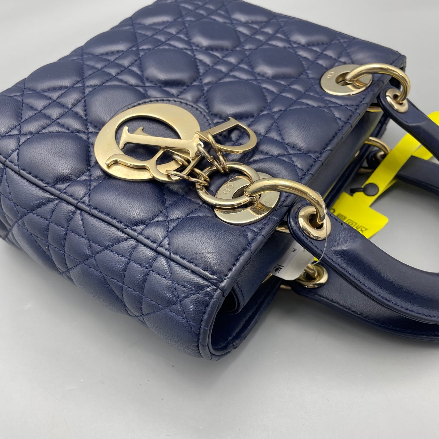 Dior - Lady Dior - Leather - Blue - (mini)