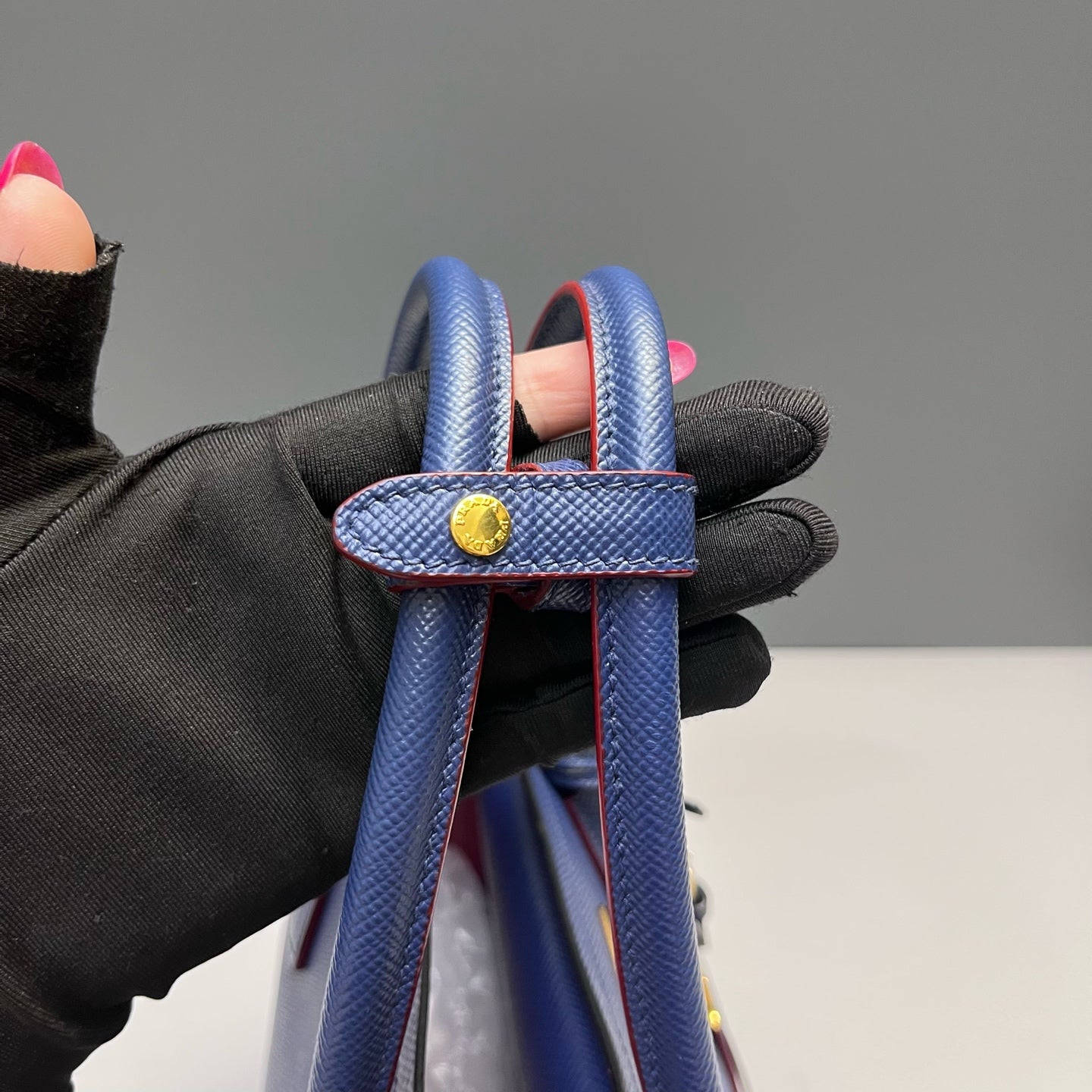 Prada - Galleria Bag - Saffiano leather - Blue - (large)