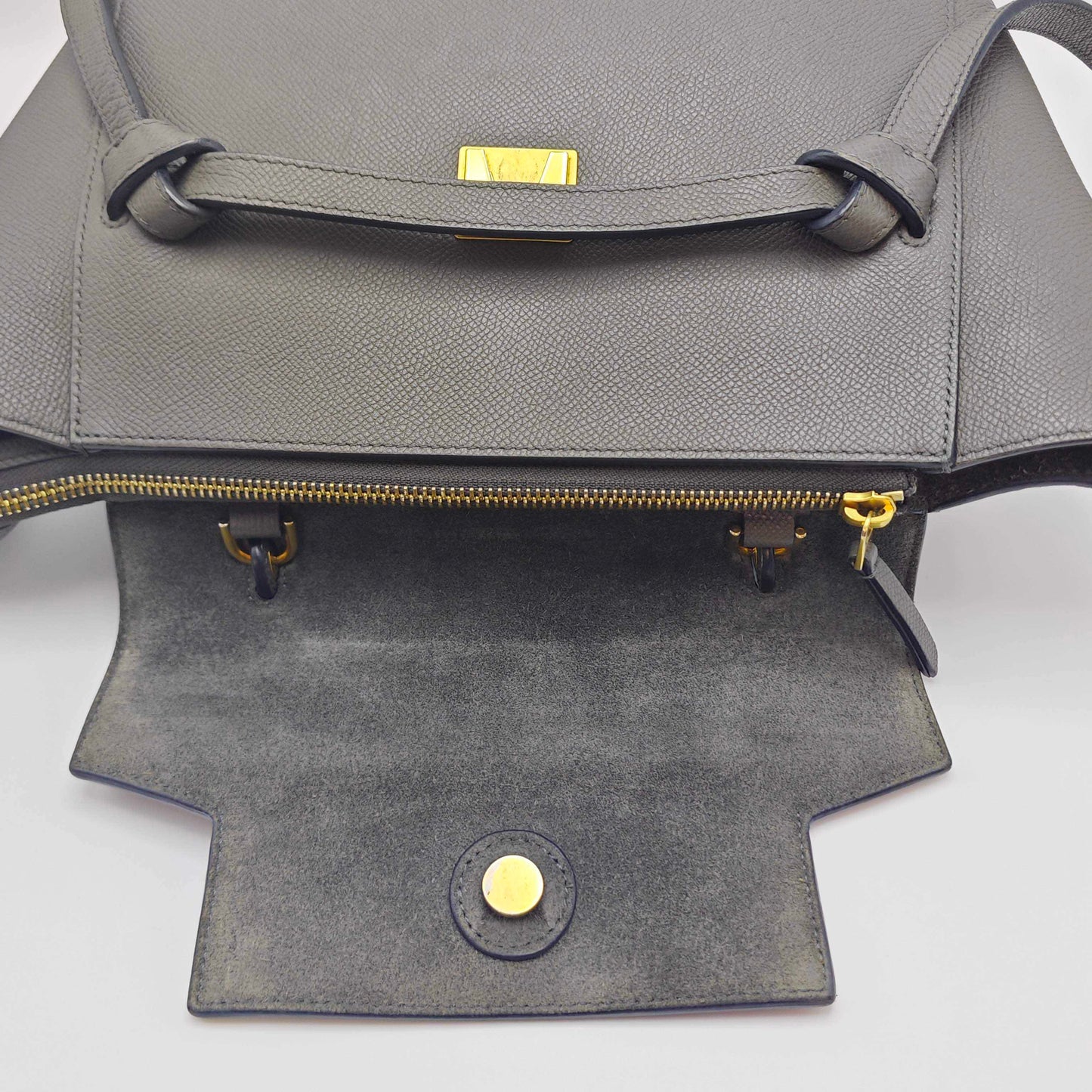 Celine - Belt Micro - Leather - Grey - (Micro)