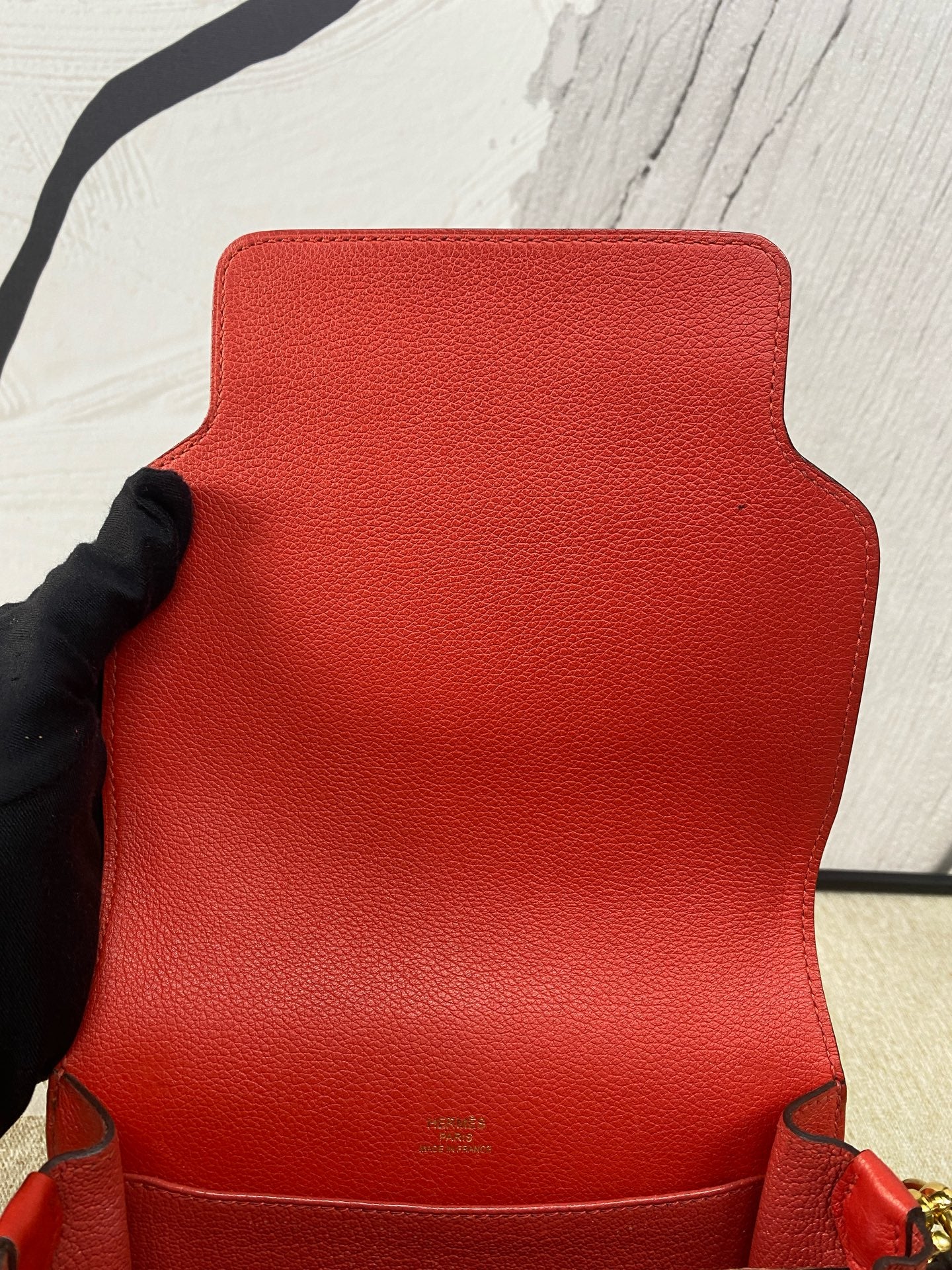Hermès - Roulis 19 - Evercolor leather - Red - (mini)