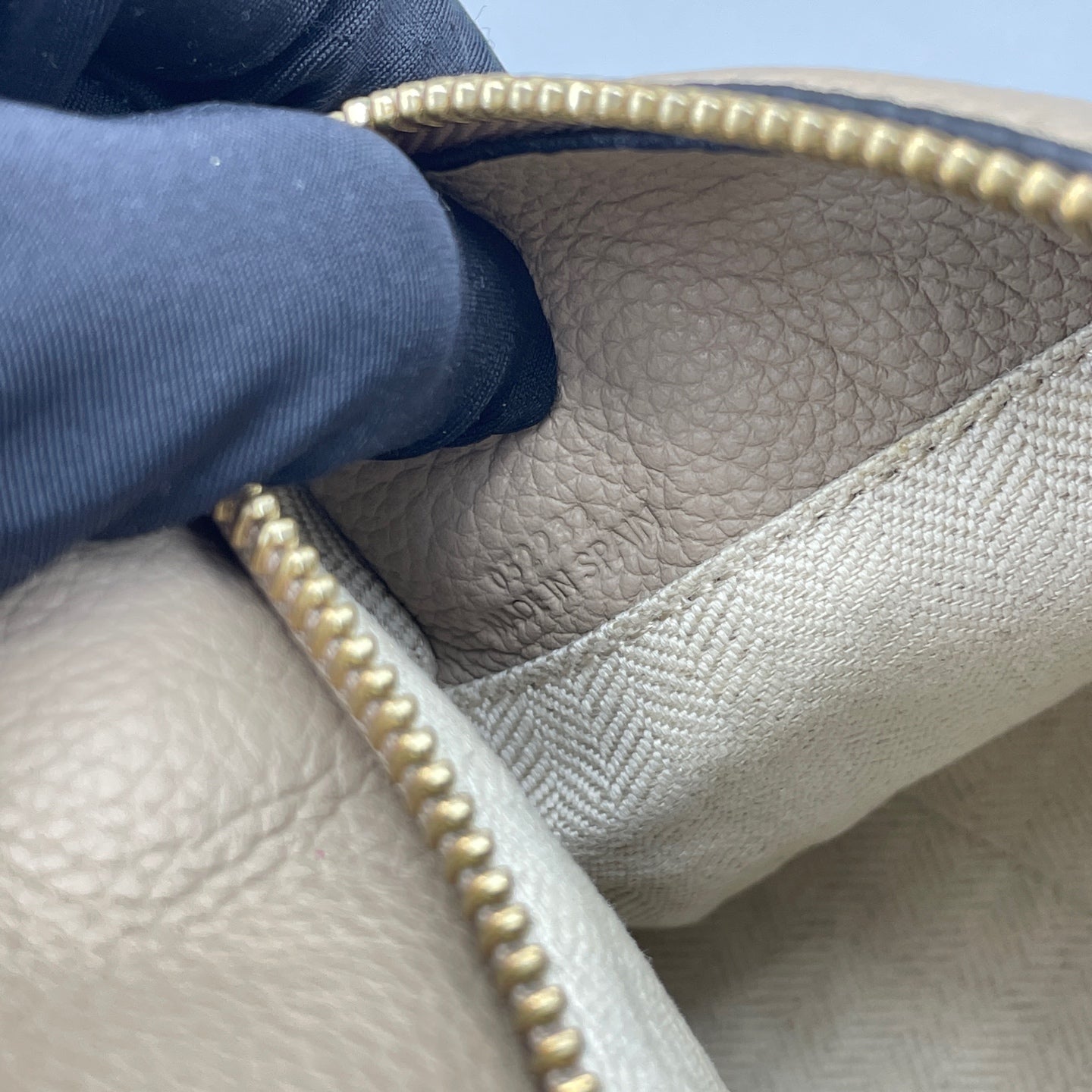 Loewe - Puzzle Bag - Grained calfskin leather - Beige - (Small)