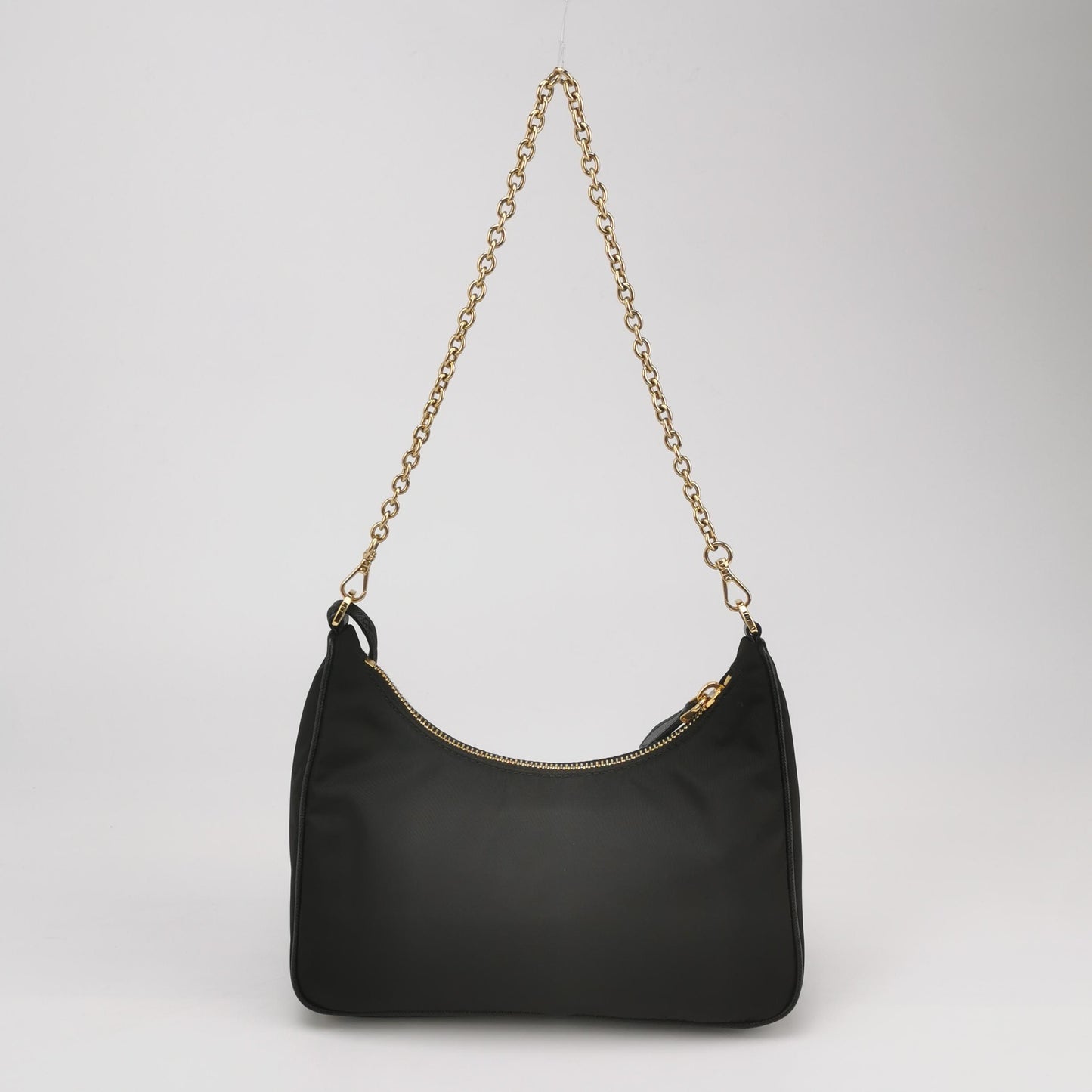 Prada - Re-Edition 2005 Shoulder Bag - Re-Nylon with Saffiano leather trim - Black - (mini)