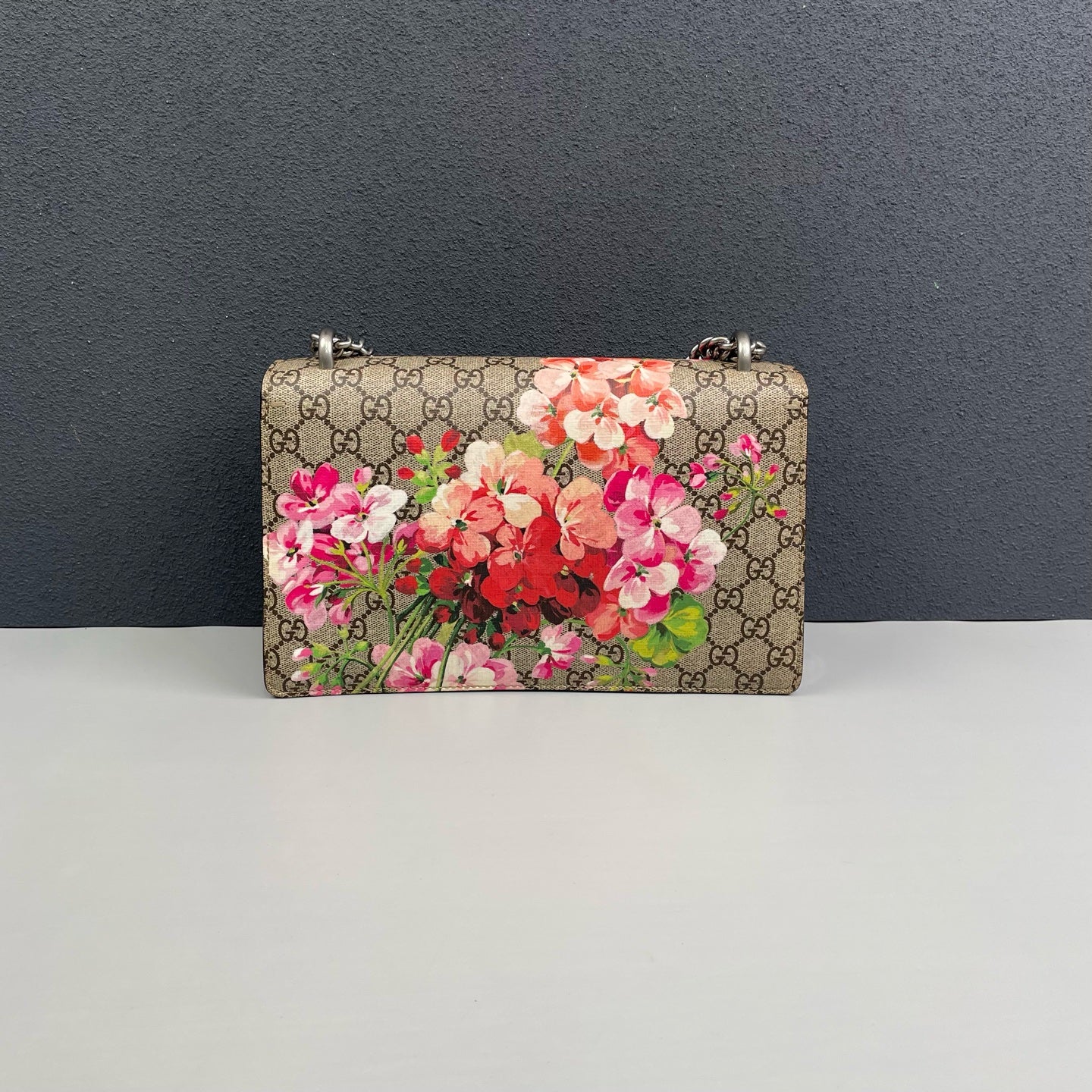 Gucci - Dionysus Small Shoulder Bag - GG Supreme canvas with suede and leather trim - Multicolour - (Small)