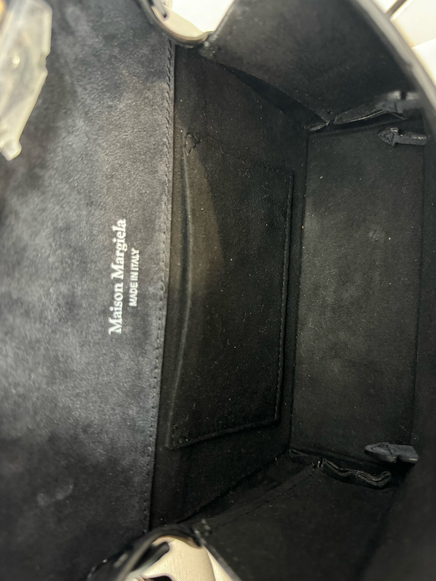 Maison Margiela - Numeric Label Flap Bag - Leather - Black - (Small)