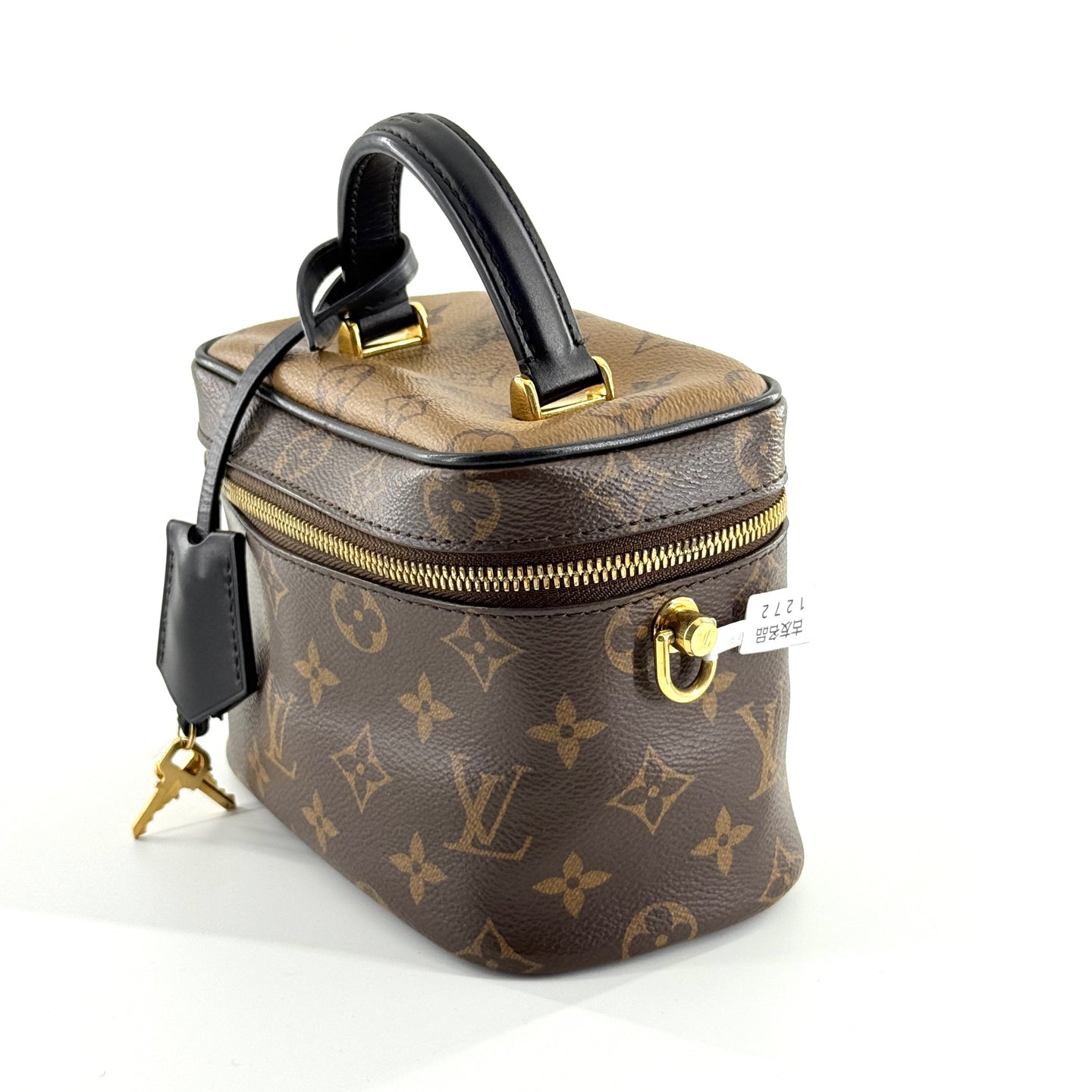 Louis Vuitton - Nice Nano - Monogram coated canvas with leather trim - Brown - (mini)