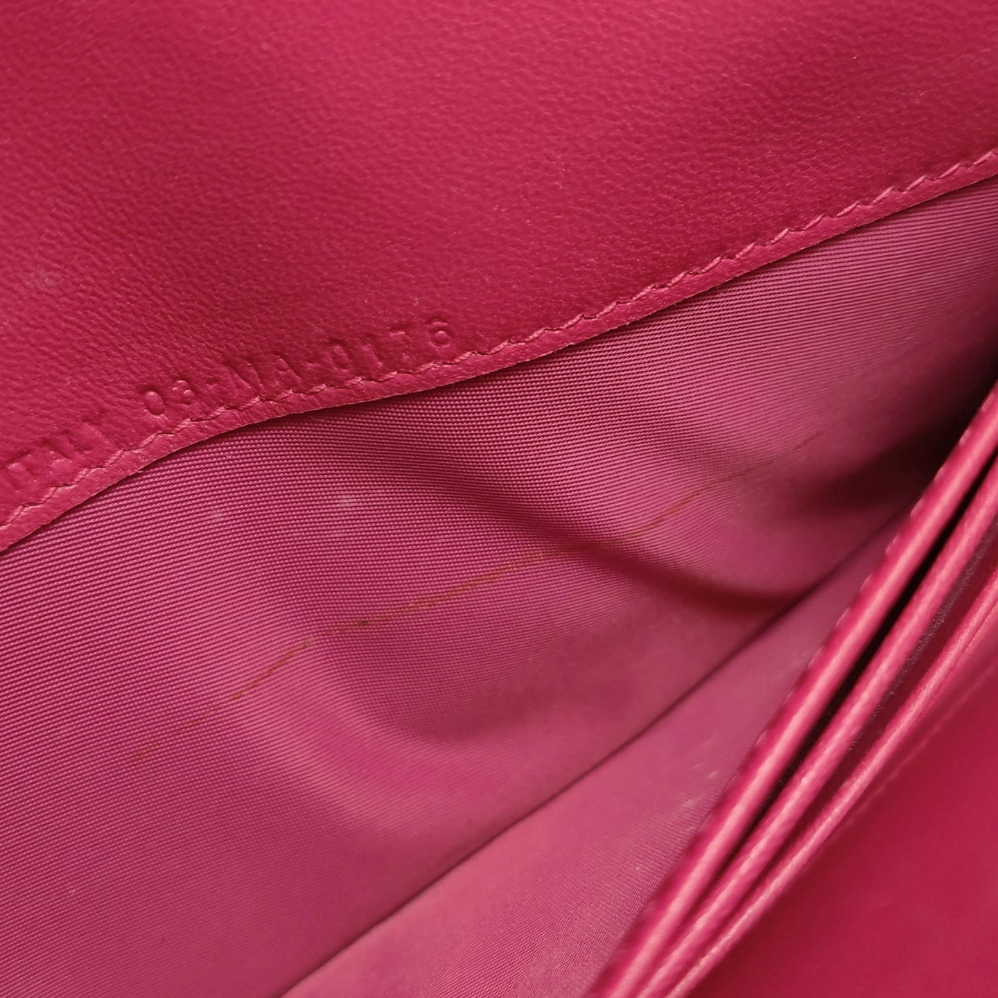Dior - Diorama Wallet On Chain - Calfskin leather - Pink - (mini)