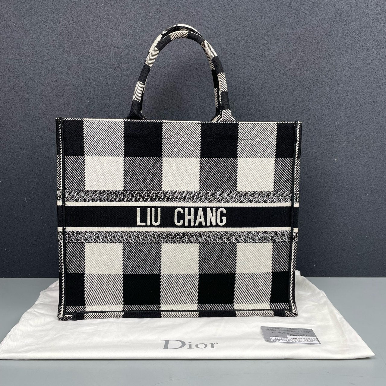 Dior - Book Tote Small M1265ZRUY_M041 - Cloth - Multicolour - (small)