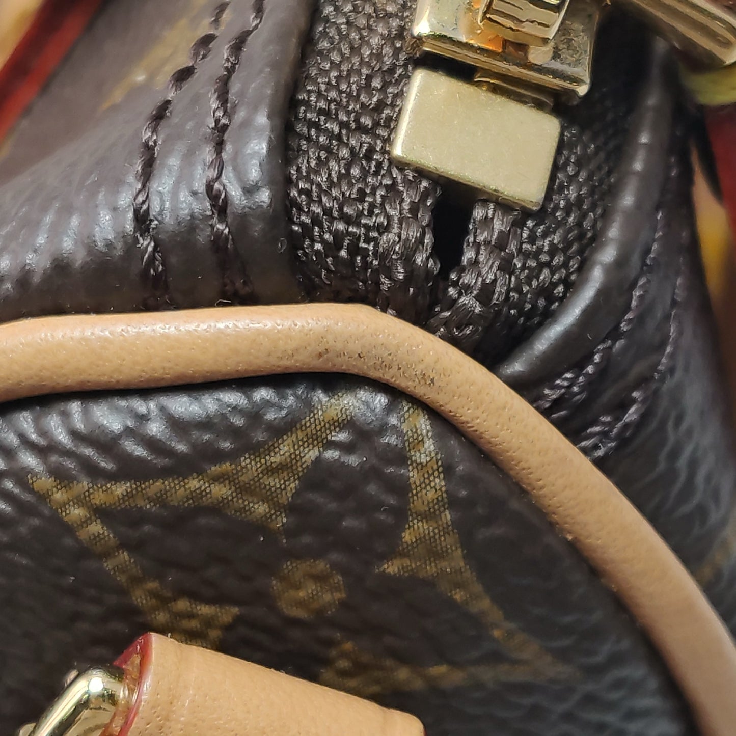 Louis Vuitton - Nano Speedy M81085 - Monogram coated canvas with Vachetta leather trim - Brown - (mini)