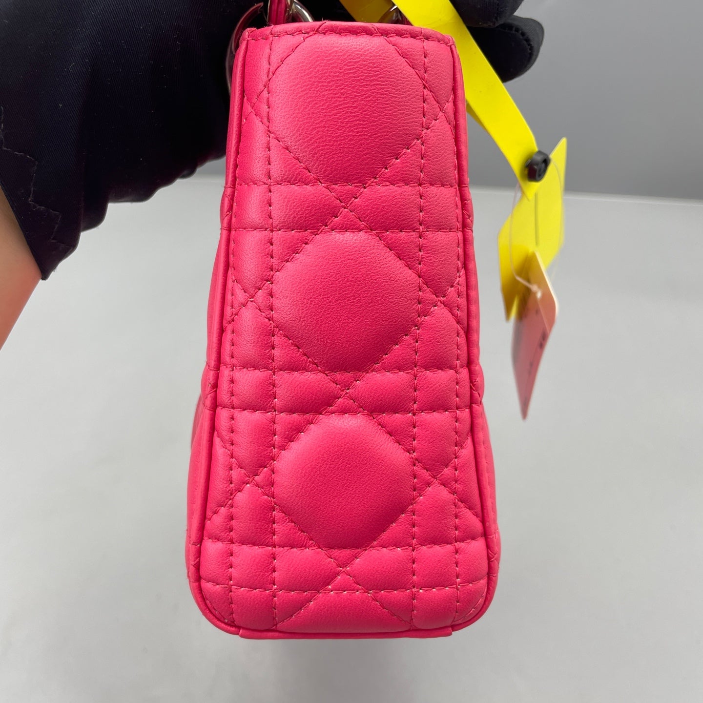 Dior - Lady Dior Mini - Lambskin leather - Rose Pink - (mini)