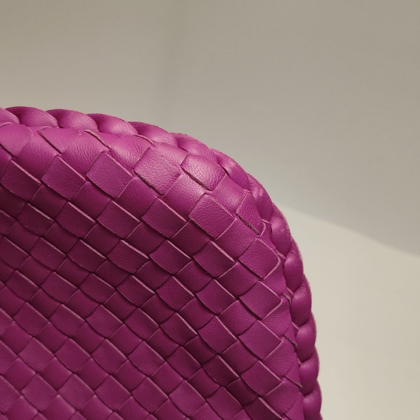 Bottega Veneta - Intrecciato Hobo Bag 367639-V0016 - Lambskin leather - Pink - (medium)
