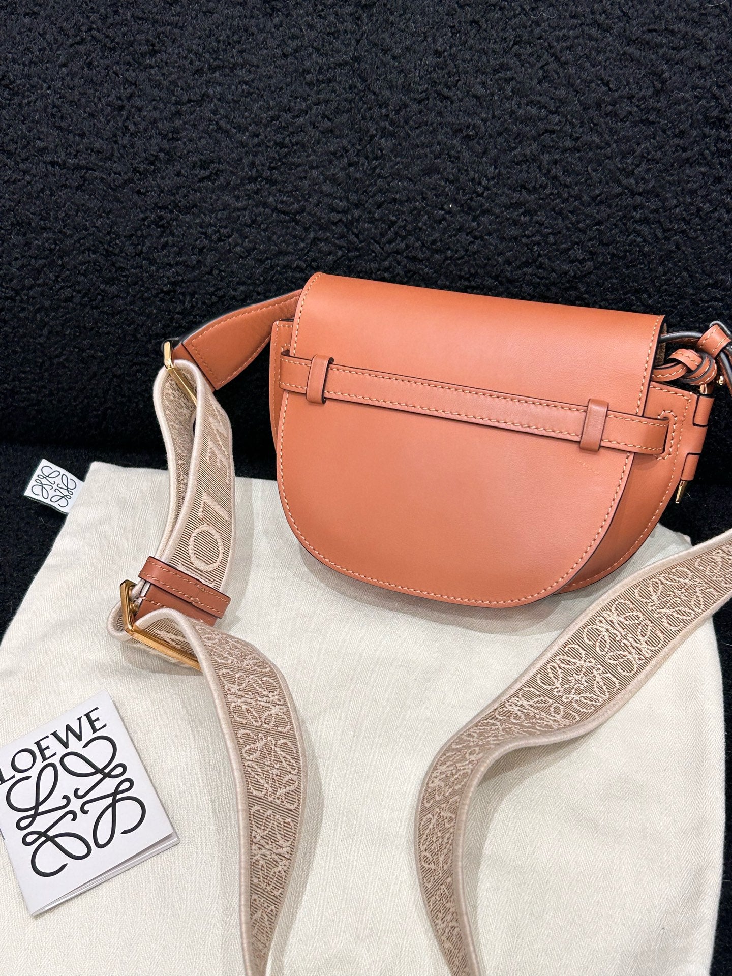 Loewe - Gate Mini Bag - Leather - Brown - (mini)