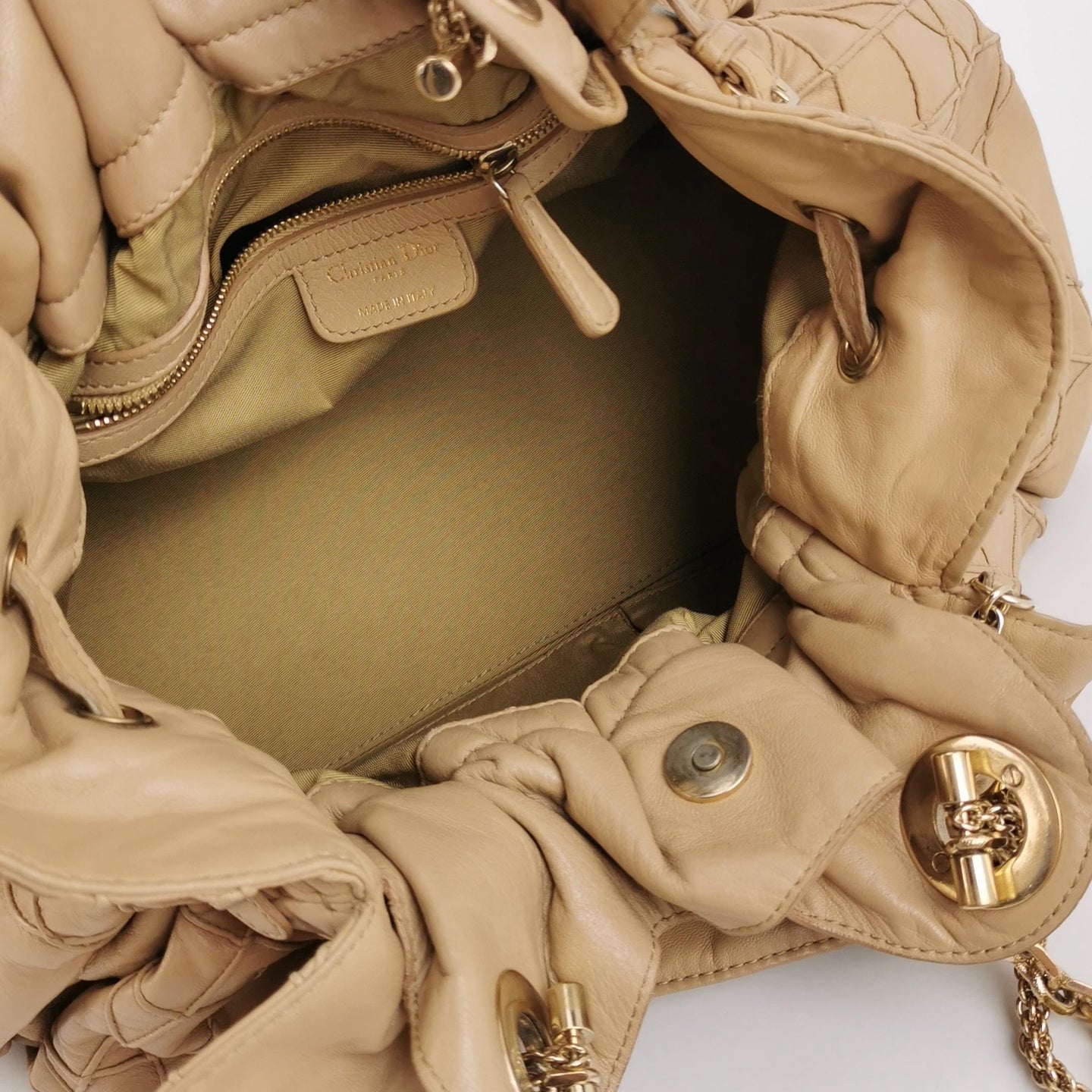 Dior - Dior Toujours - Leather - Beige - (medium)