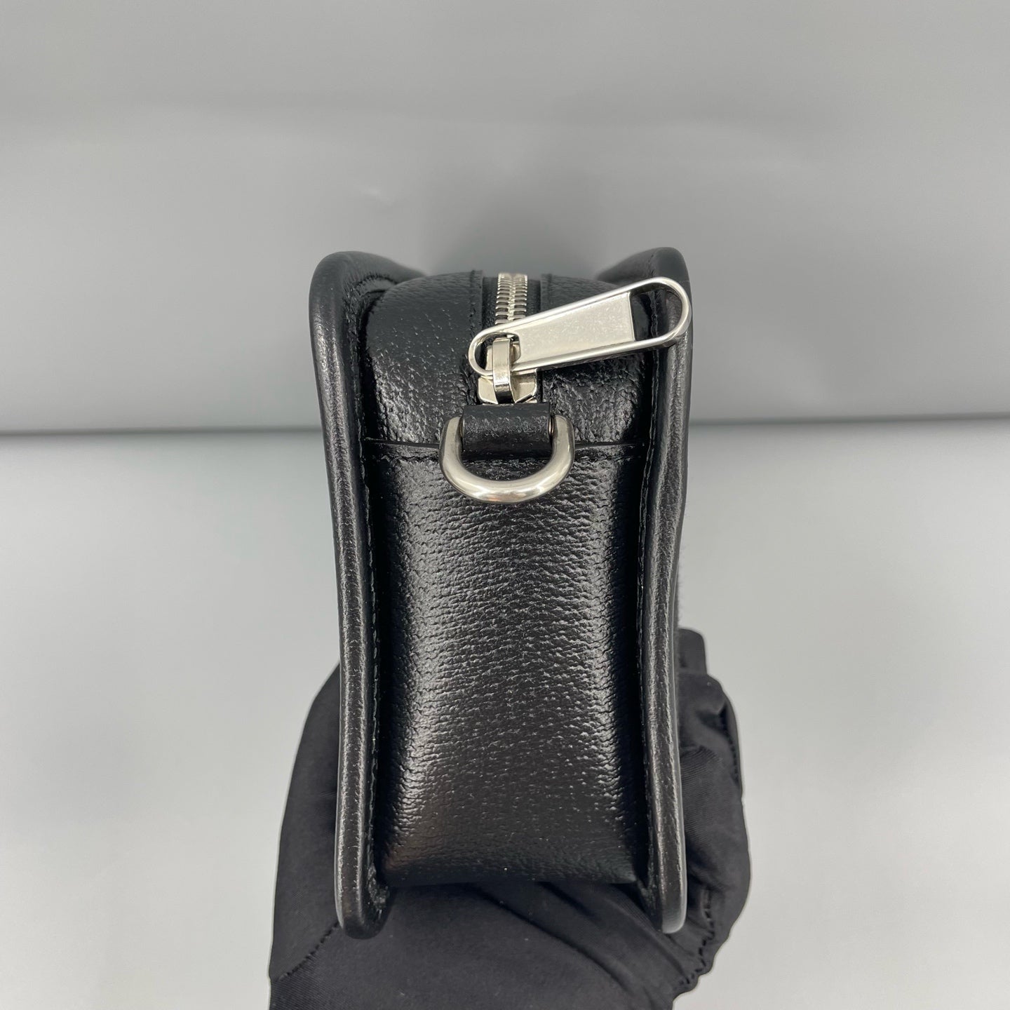 Gucci - Jumbo GG Mini Bag - Coated canvas with leather trim - Black - (mini)