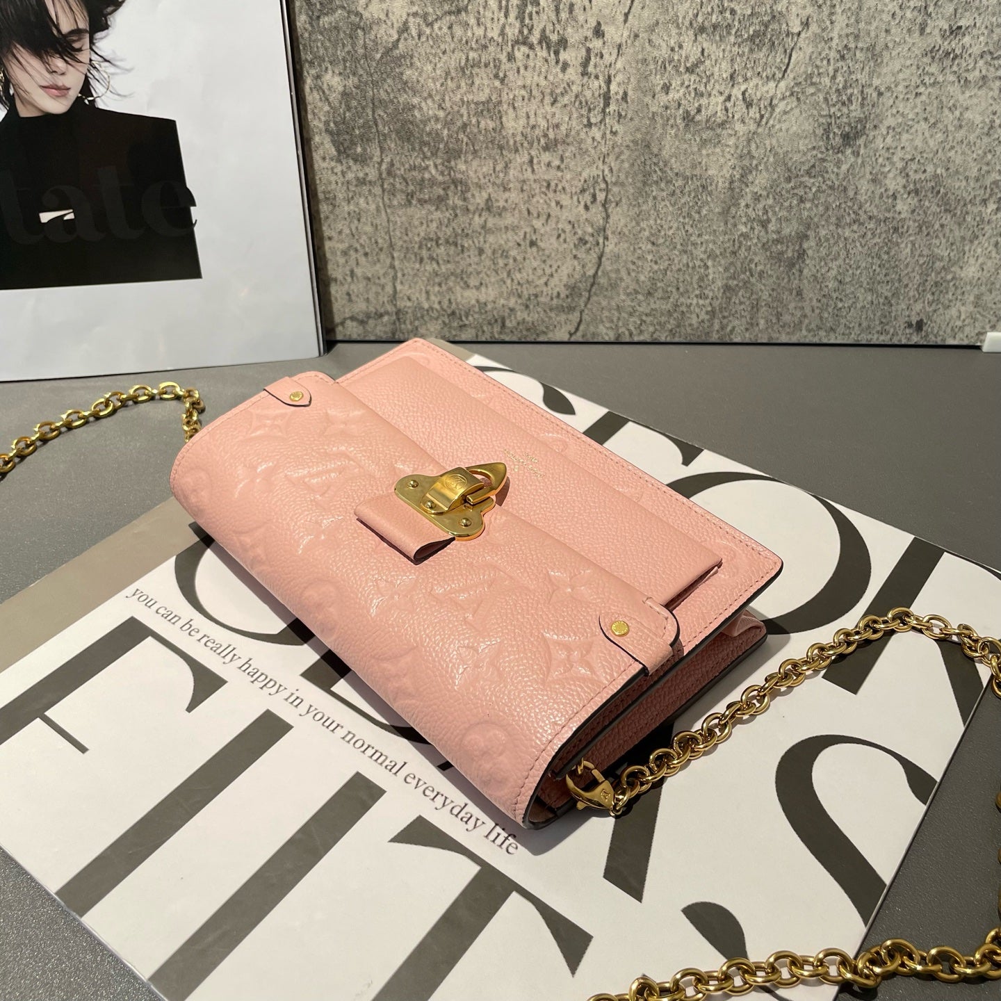 Louis Vuitton - Vavin WOC - Leather - Pink - (mini)