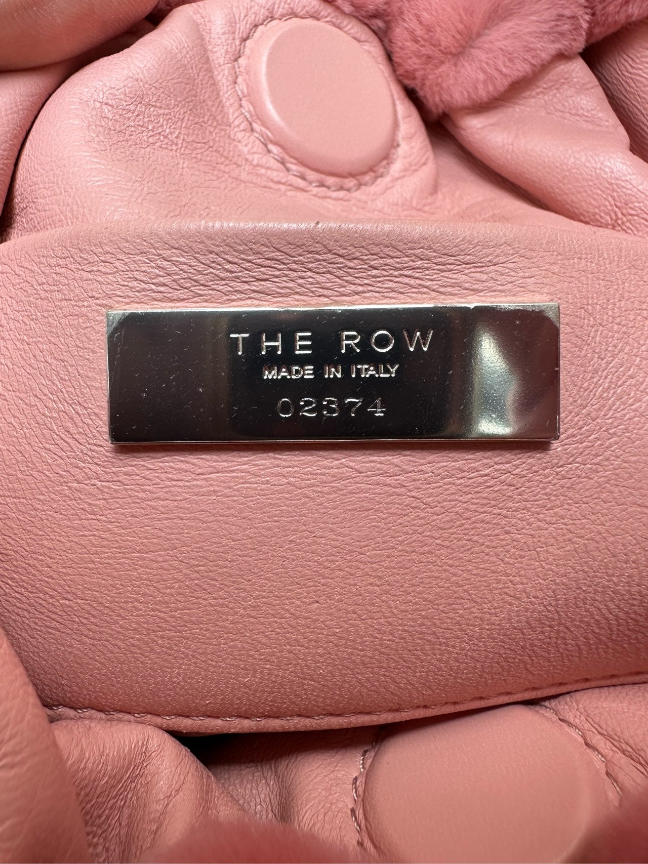 The Row - Mink Fur Gathered Top Handle Shoulder Bag - Mink fur - Pink - (mini)