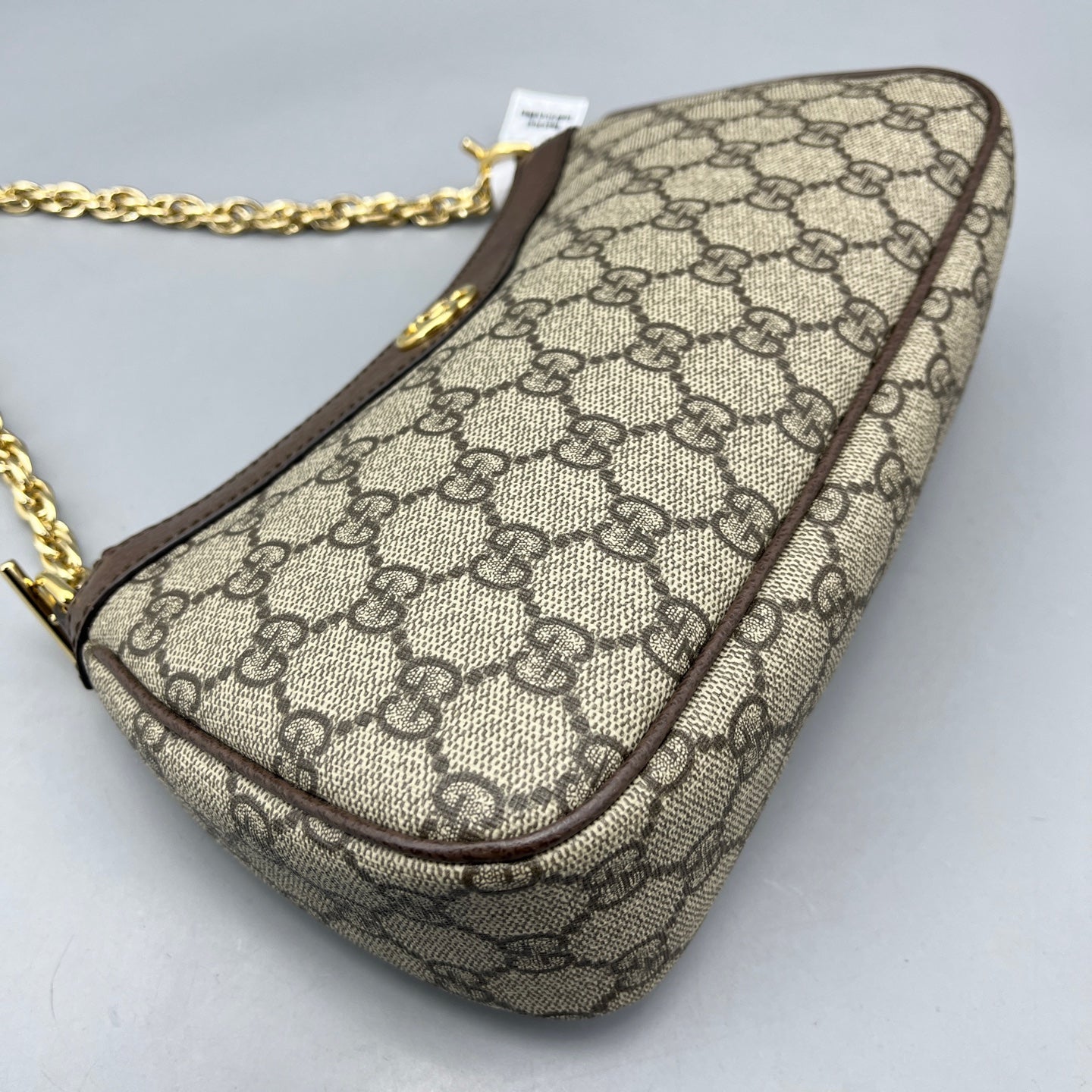 Gucci - Ophidia GG Mini Shoulder Bag - GG Supreme canvas with leather trim - Brown - (mini)