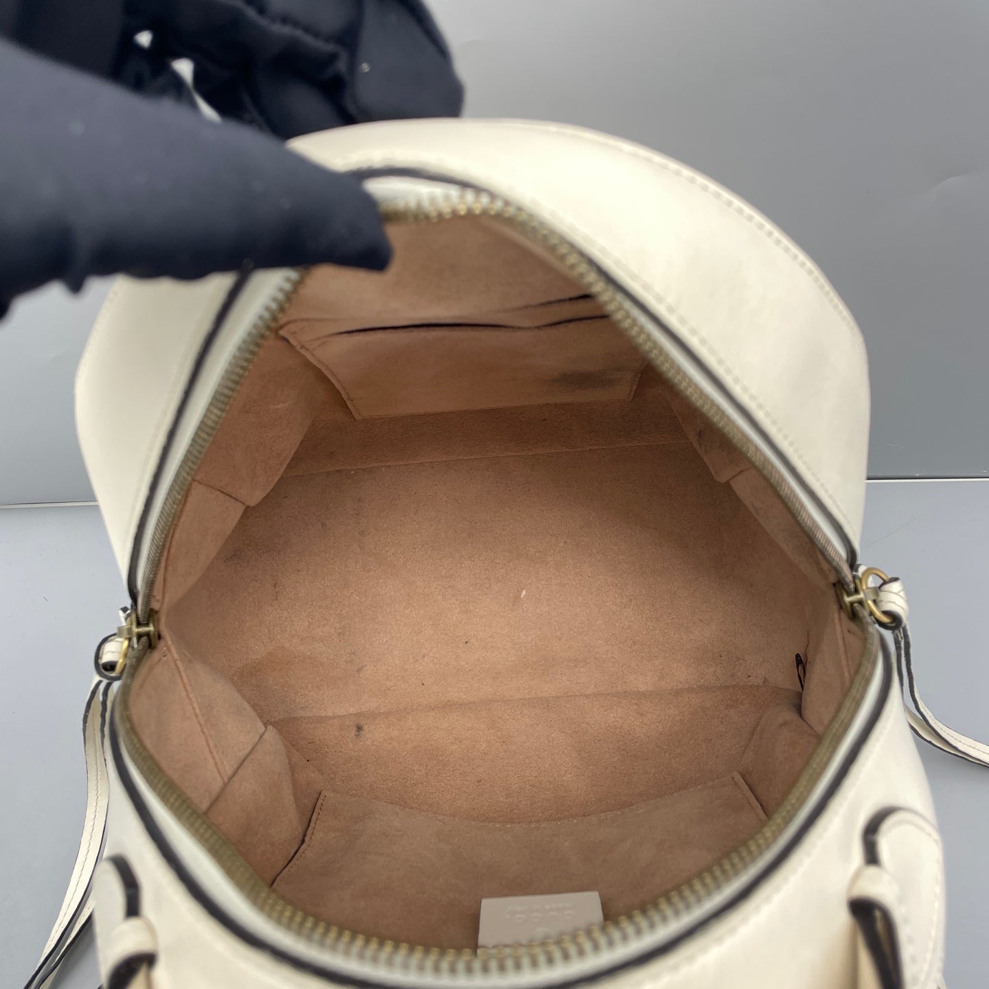 Gucci - GG Marmont Mini Backpack - Leather - White - (mini)