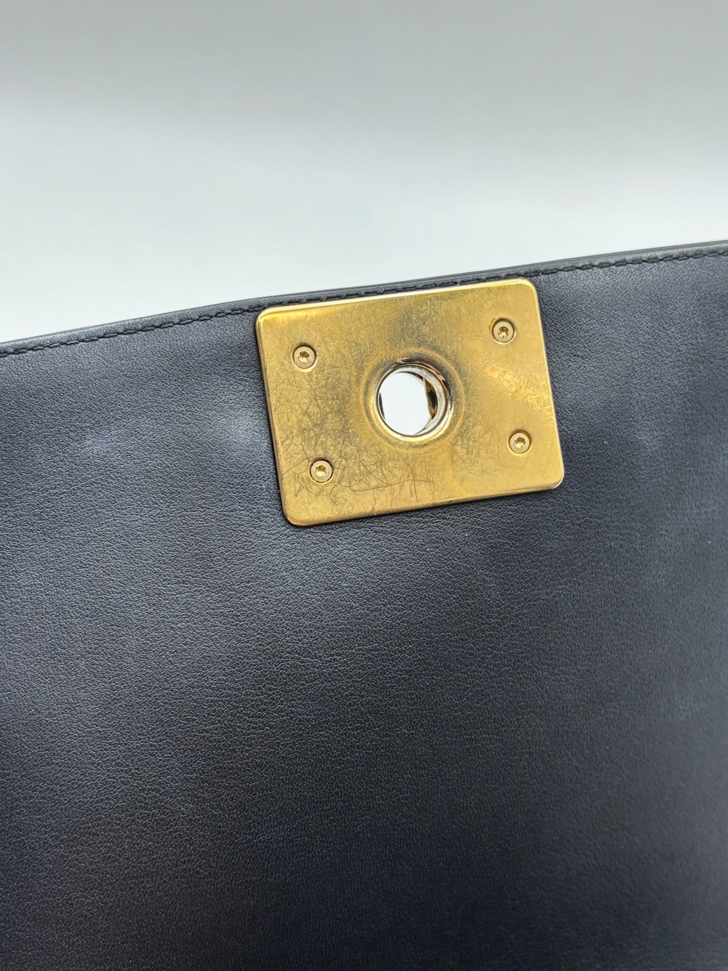 Chanel - Boy Chanel Flap Bag - Leather - Black - (medium)