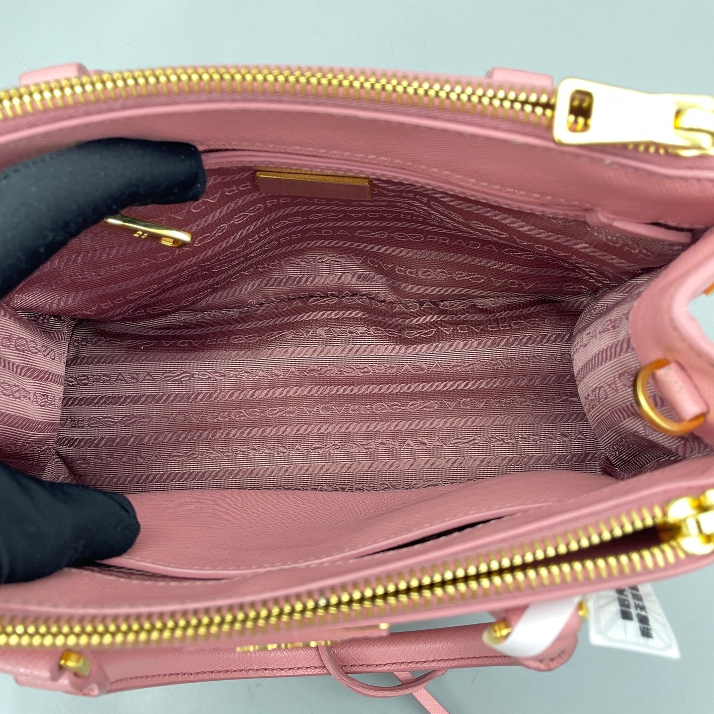 Prada - Galleria Mini Tote - Saffiano leather - Pink - (mini)