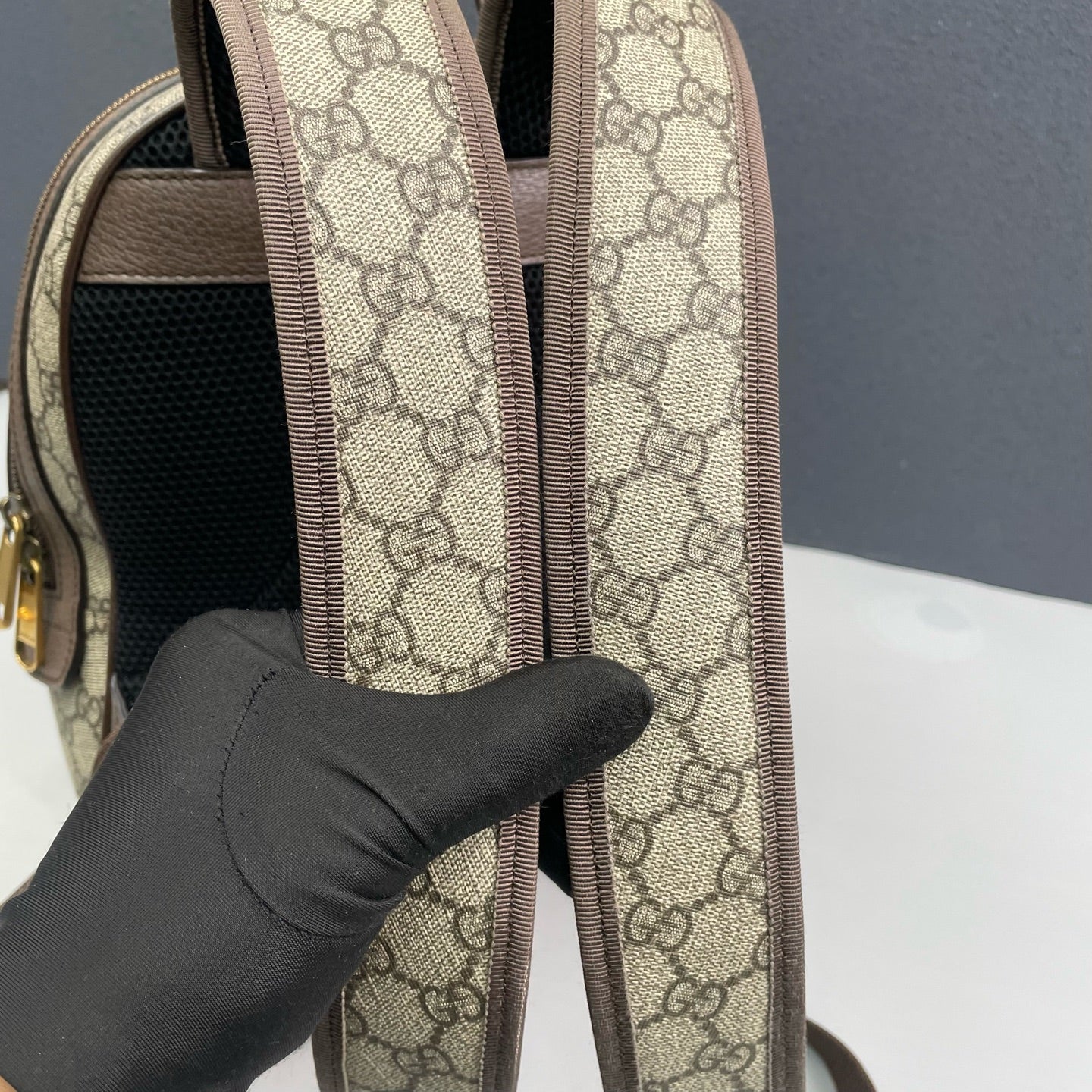 Gucci - Disney x Three Little Pigs Backpack - GG Supreme canvas with leather trim - Multicolour - (Small)