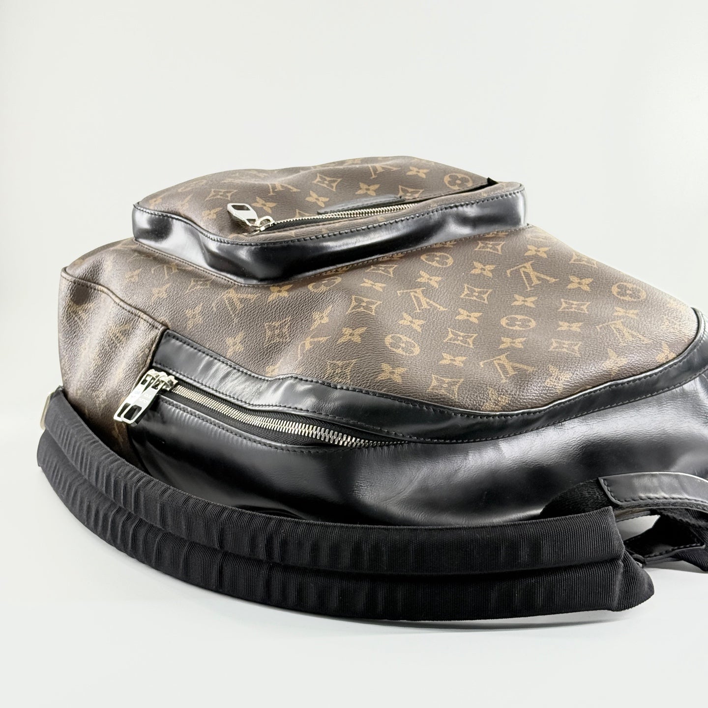 Louis Vuitton - Josh - Monogram coated canvas and leather - Brown and Black - (medium)