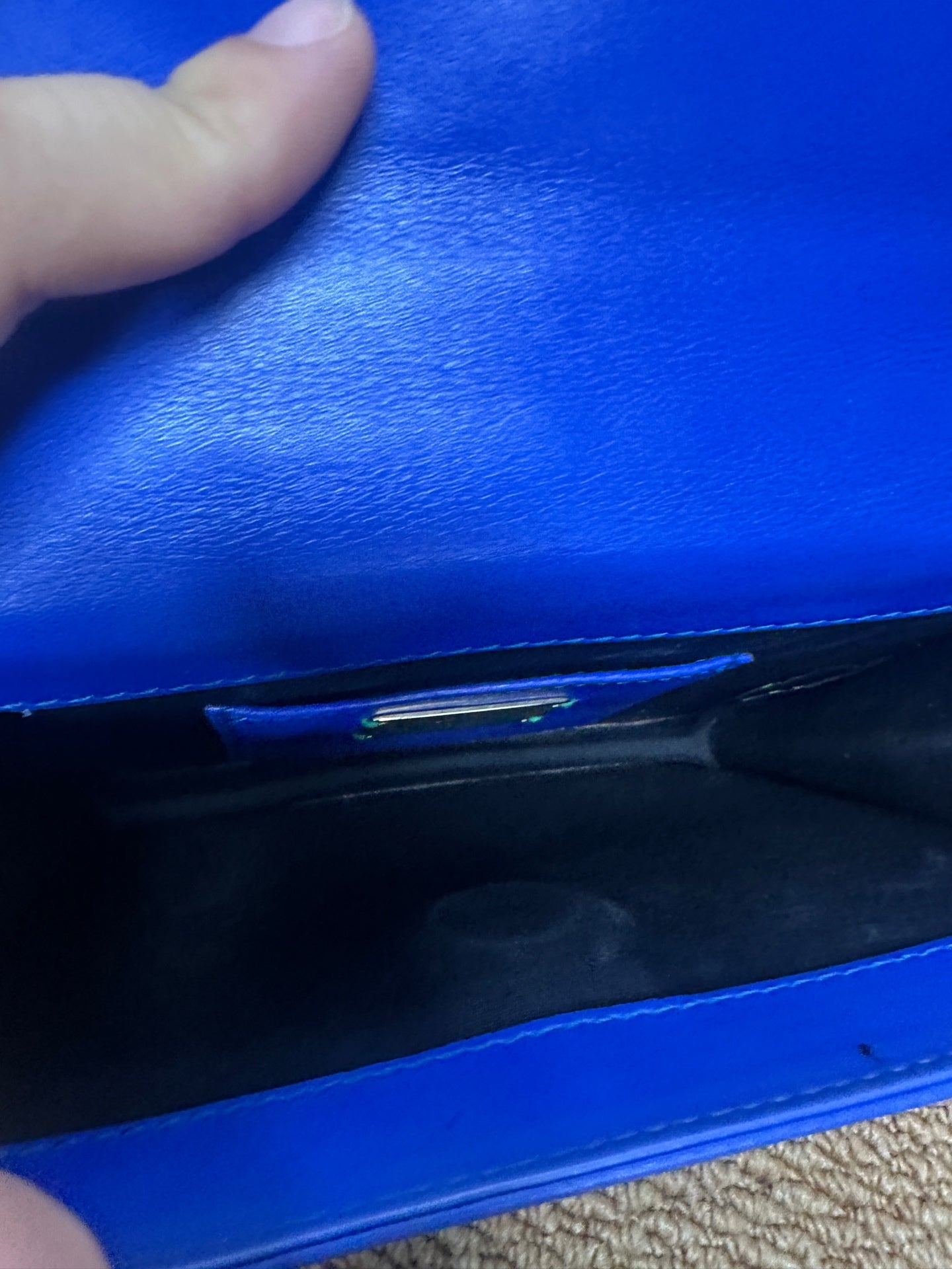 BVLGARI - Serpenti Forever - Stingray leather and calfskin leather - Blue - (mini)