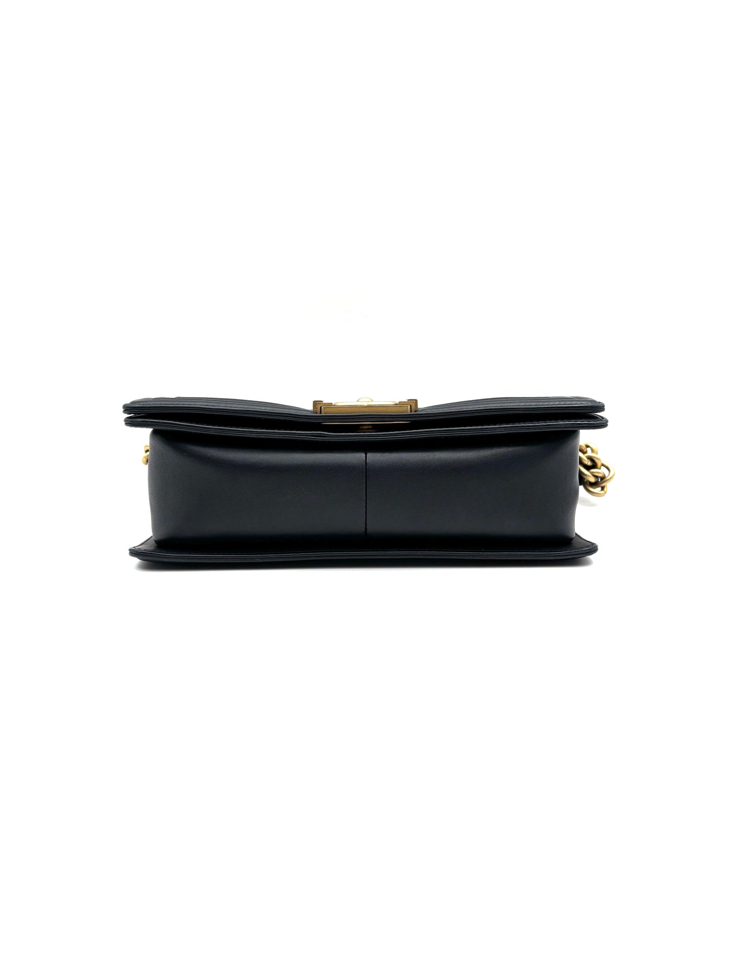 Chanel - Boy Chanel Flap Bag - Leather - Black - (medium)