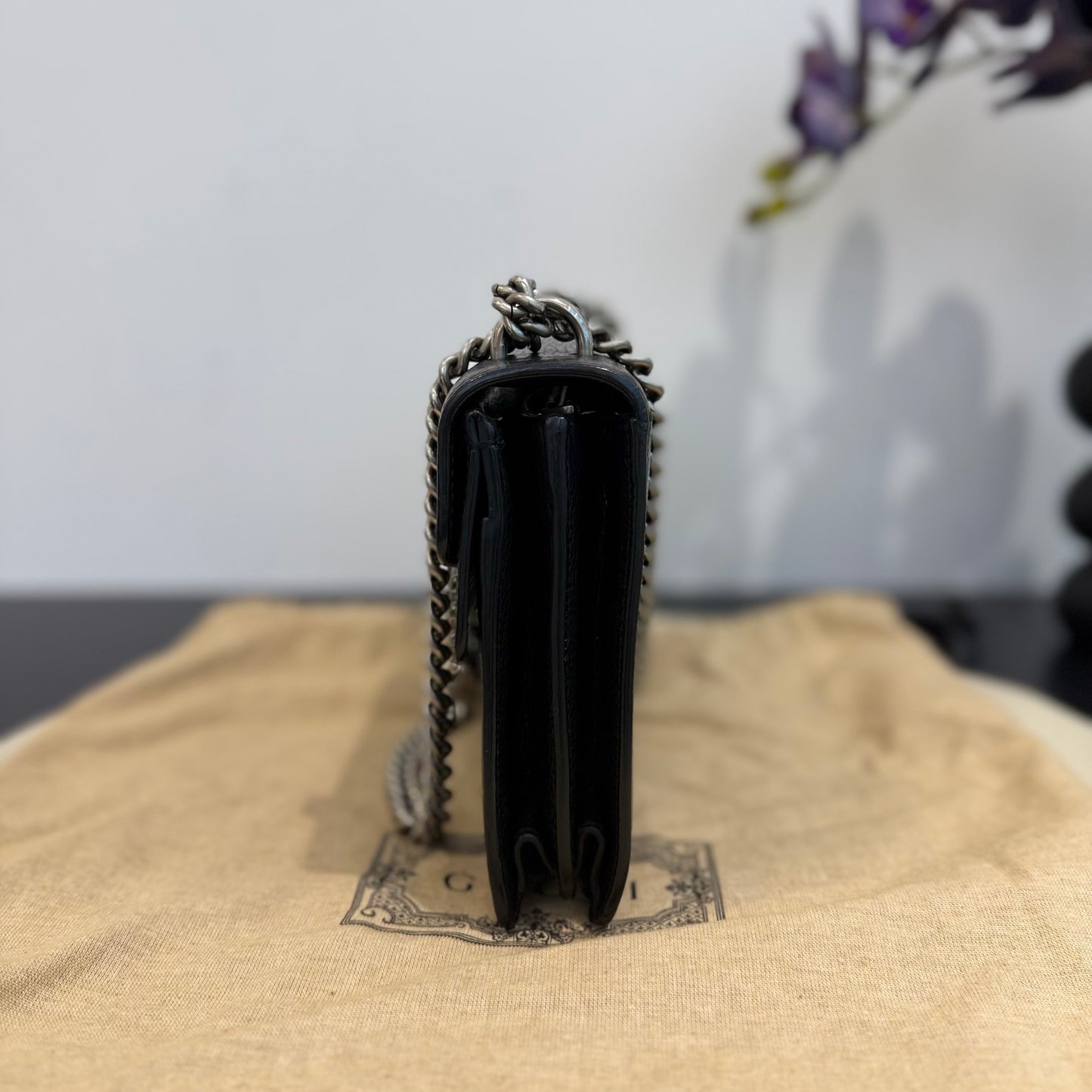 Gucci - Dionysus - Leather - Black - (medium)