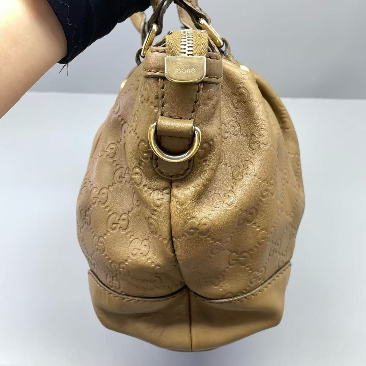 Gucci - Guccissima Leather Tote Bag - Leather - Brown - (medium)