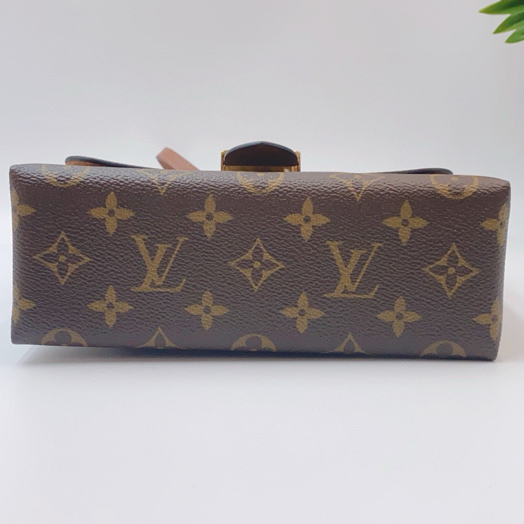 Louis Vuitton - Locky BB - Monogram coated canvas and smooth cowhide leather - Brown - (Mini)