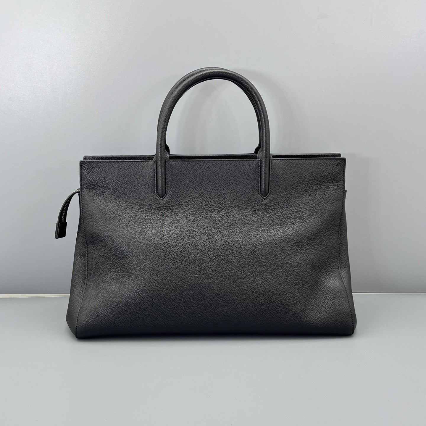 Saint Laurent - Sac de Jour Tote - Pebbled leather - Black - (large)