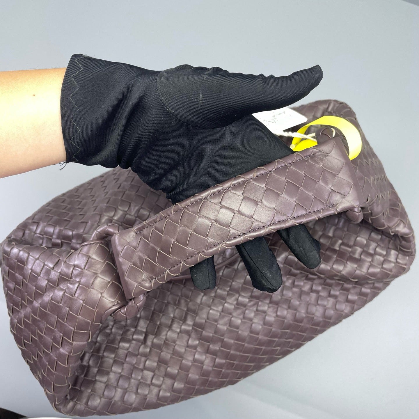 Bottega Veneta - Hobo Bag - Lambskin leather - Dark Brown - (Large)