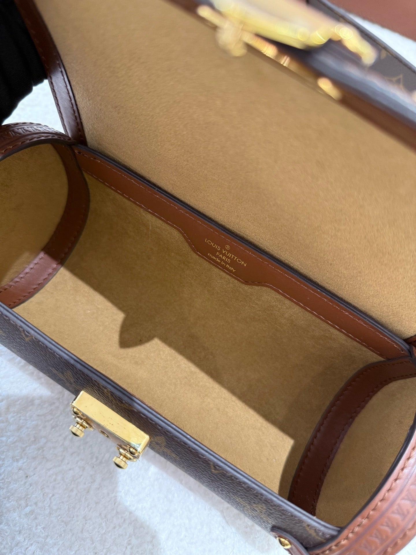 Louis Vuitton - Papillon Trunk - Monogram coated canvas with Vachetta leather trim - Brown - (Mini)