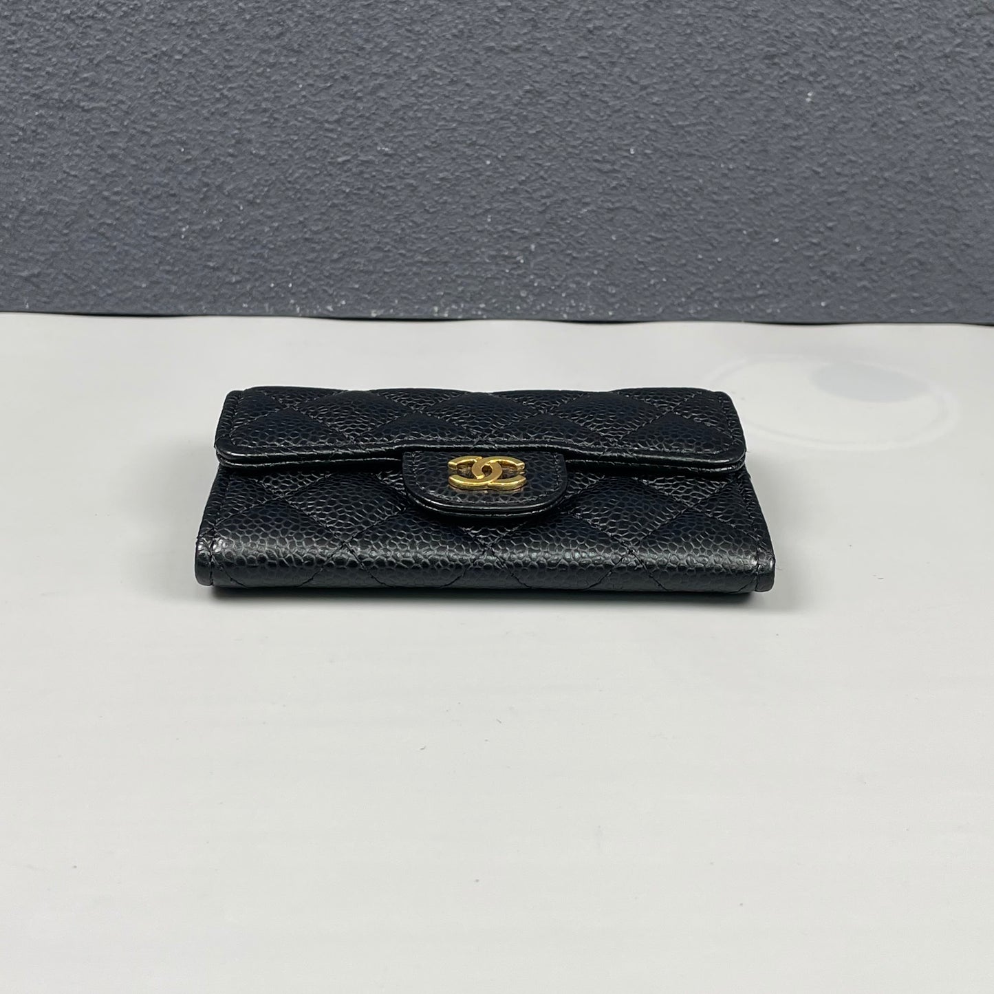 Chanel - Classic Flap Coin Purse - Caviar leather - Black - (mini)