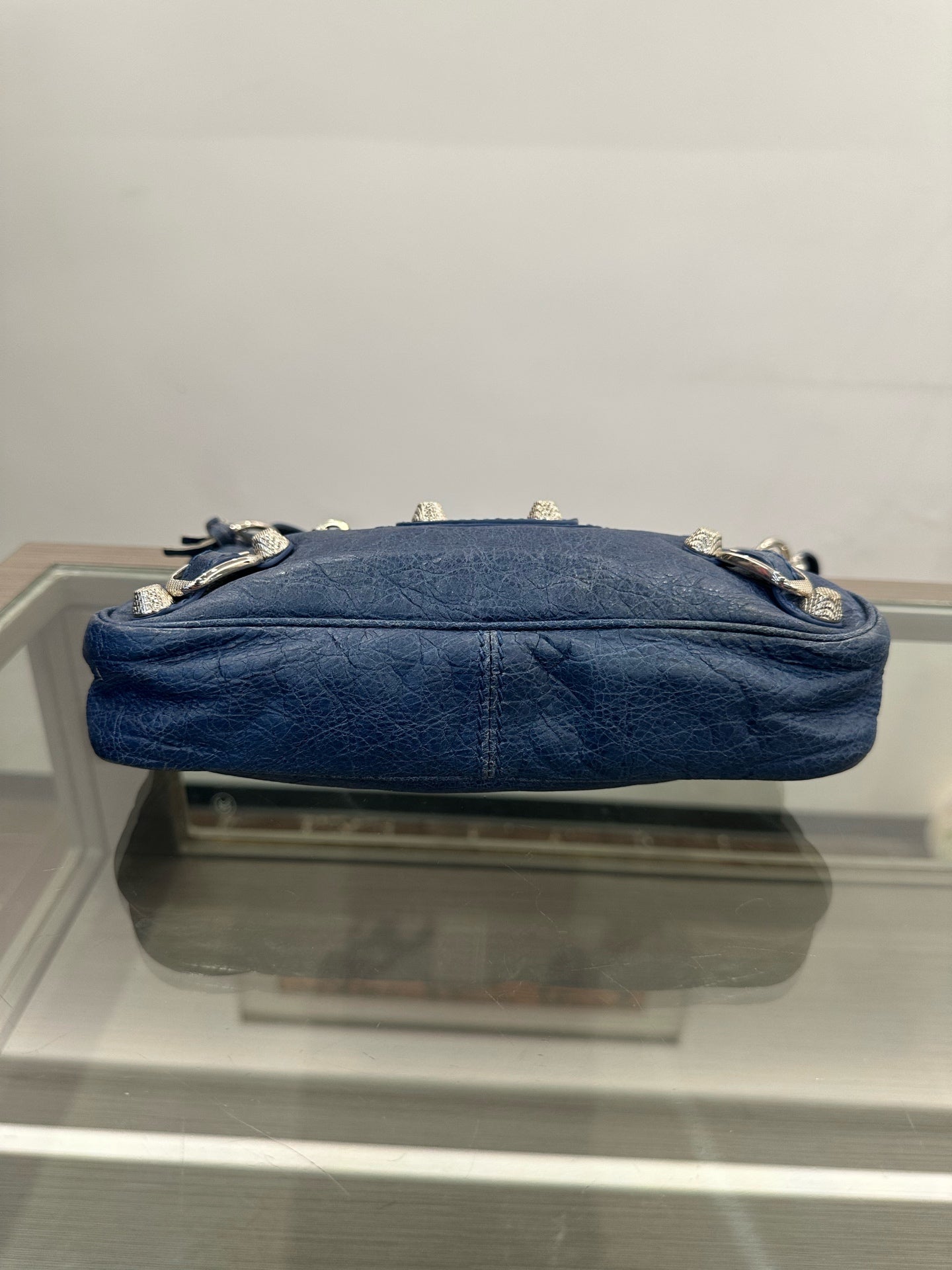 Balenciaga - Mini City Bag - Leather - Blue - (mini)
