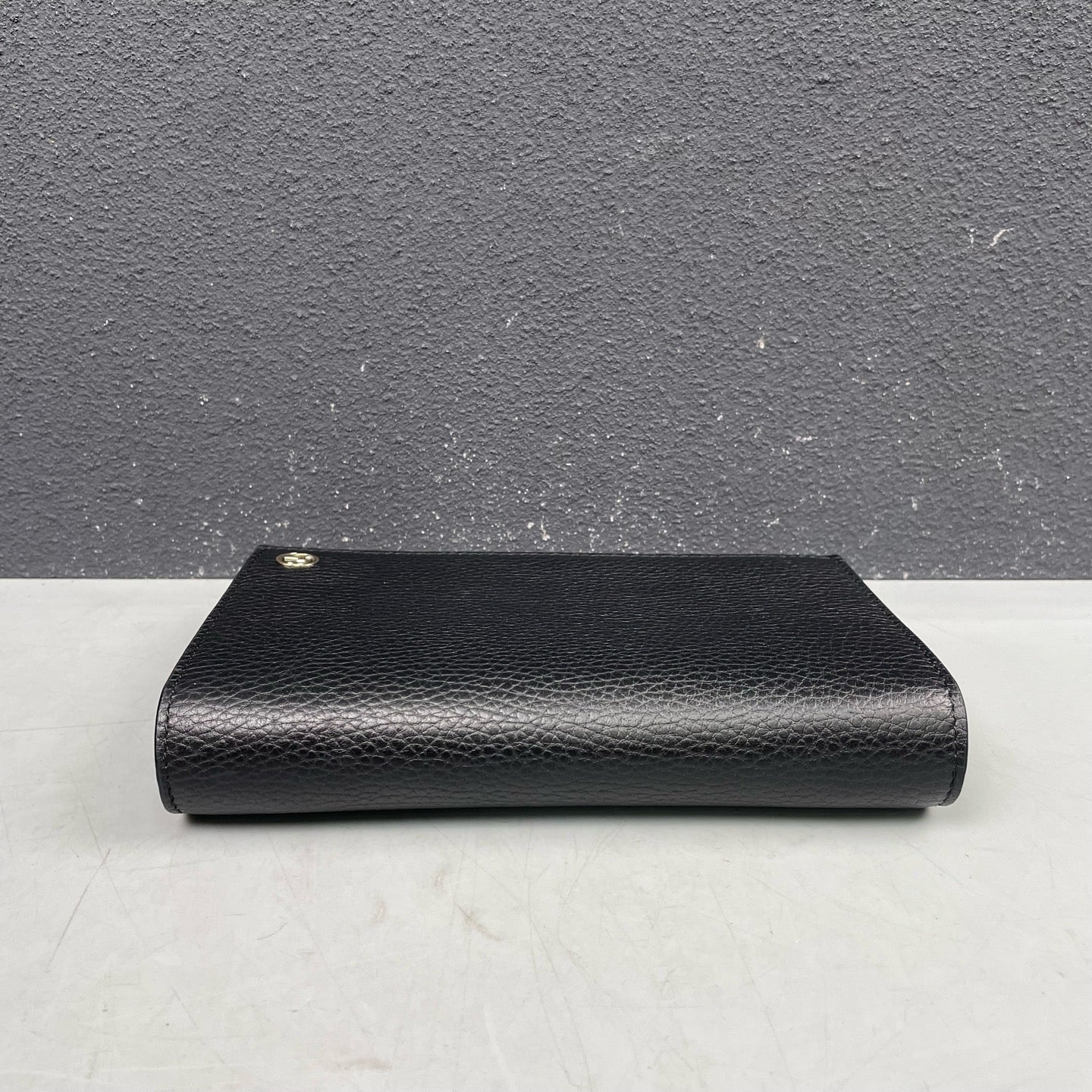 Gucci - WOC Crossbody Bag - Pebbled leather - Black - (mini)