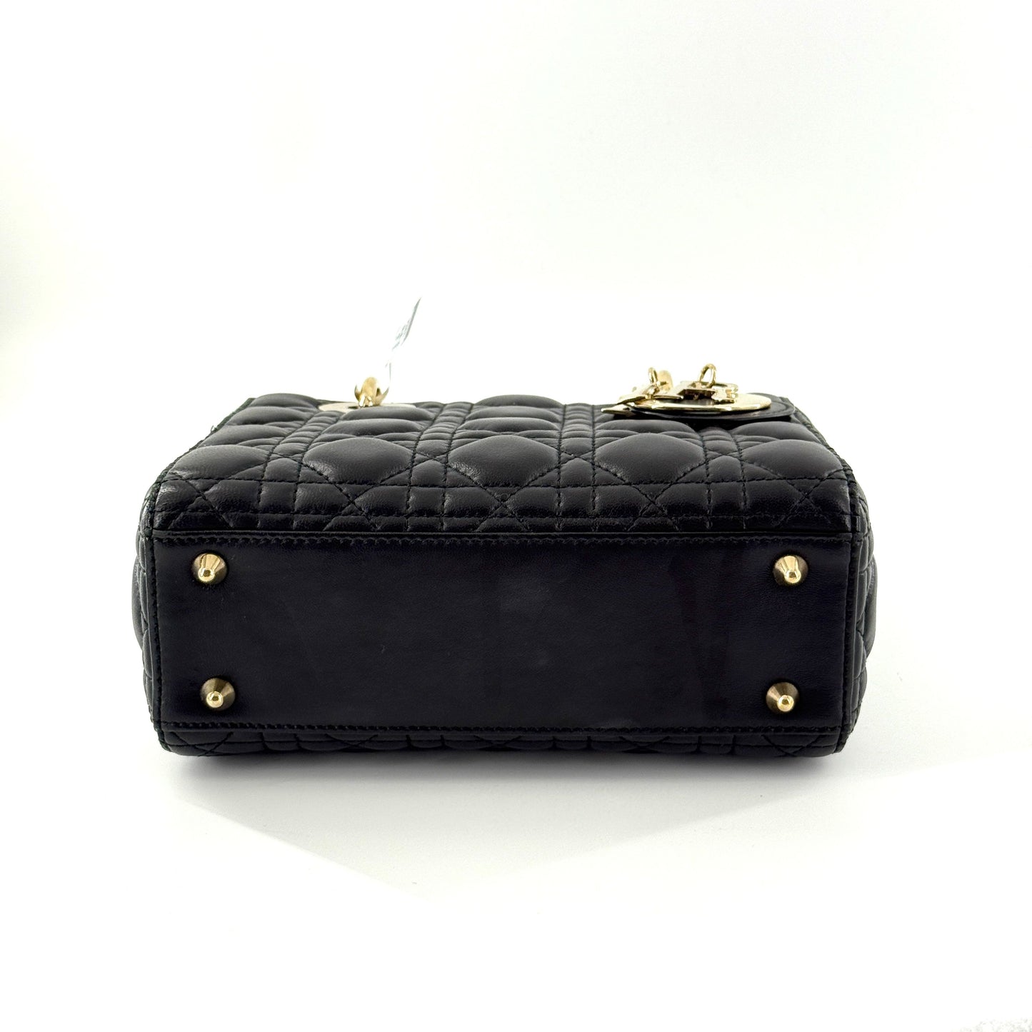 Dior - Lady Dior - Lambskin leather - Black - (small)