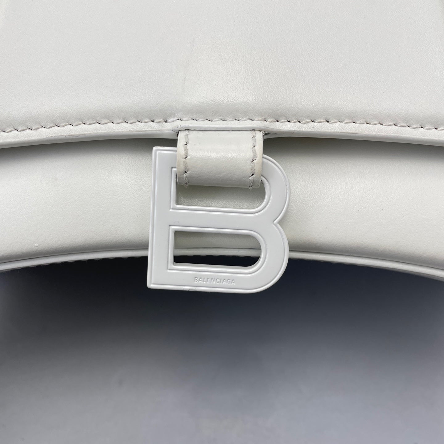 Balenciaga - Hourglass Bag - Leather - White - (small)