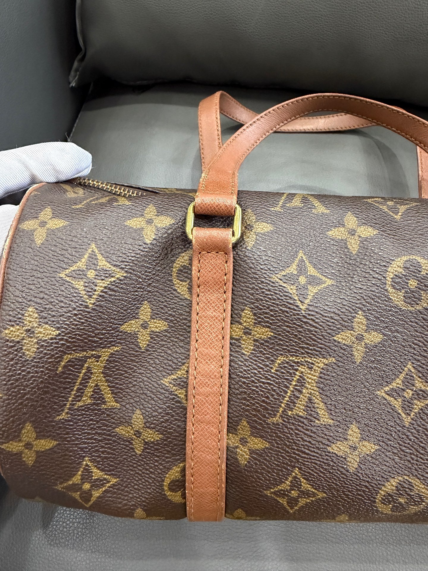Louis Vuitton - Papillon 30 - Monogram coated canvas with Vachetta leather trim - Brown - (Medium)