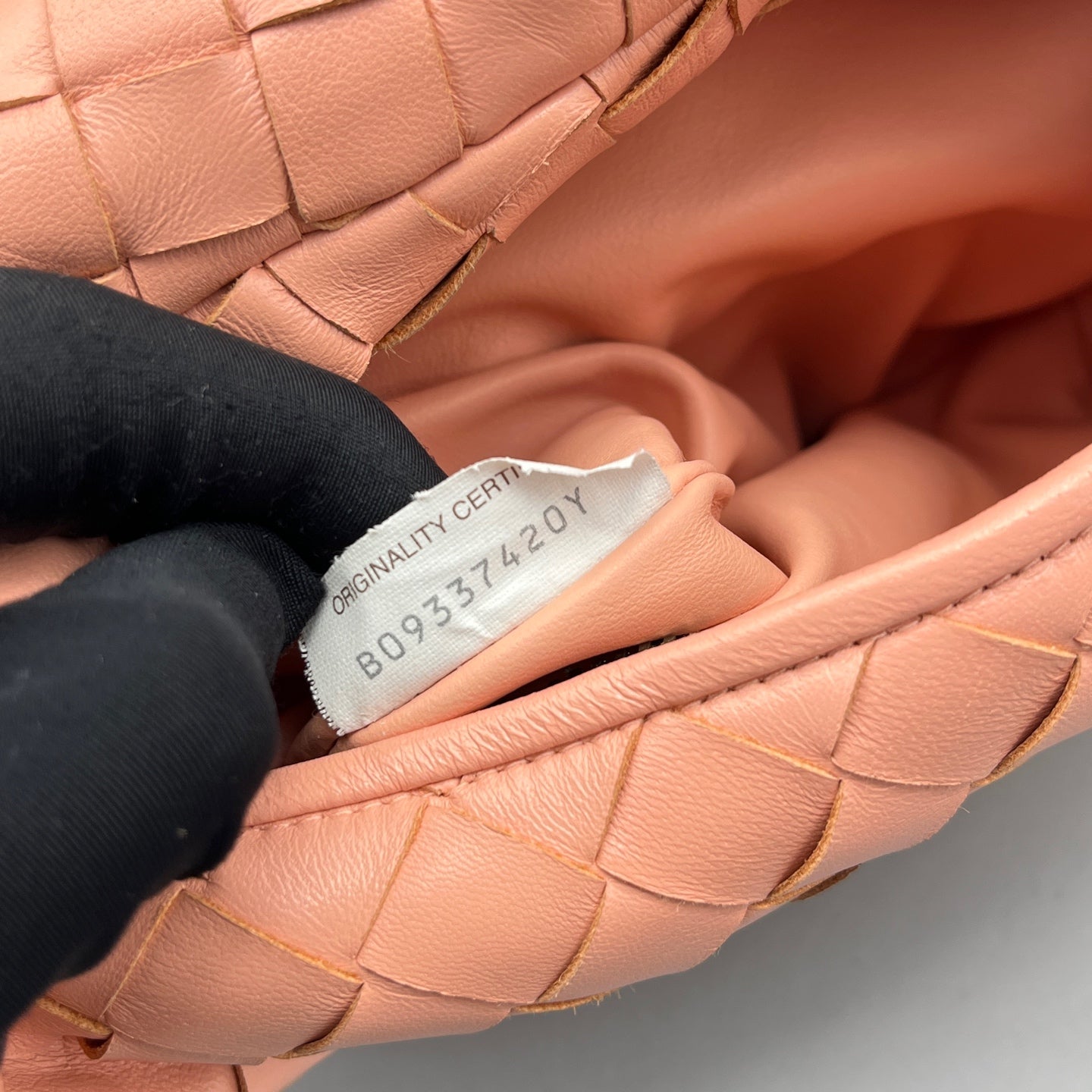 Bottega Veneta - Mini Jodie - Lambskin leather - Pink - (mini)