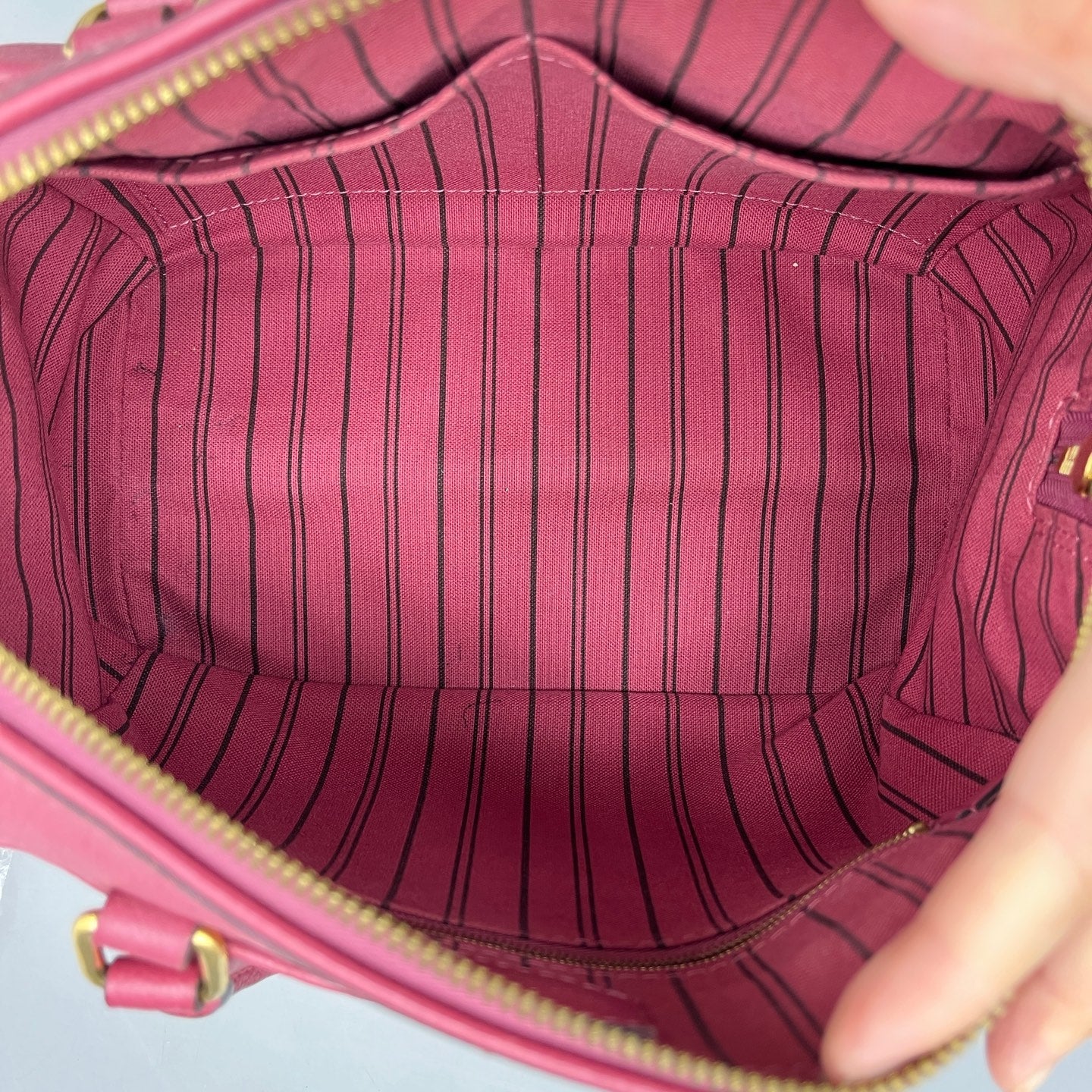 Louis Vuitton - Speedy Bandoulière 25 - Monogram Empreinte leather - Purple - (small)