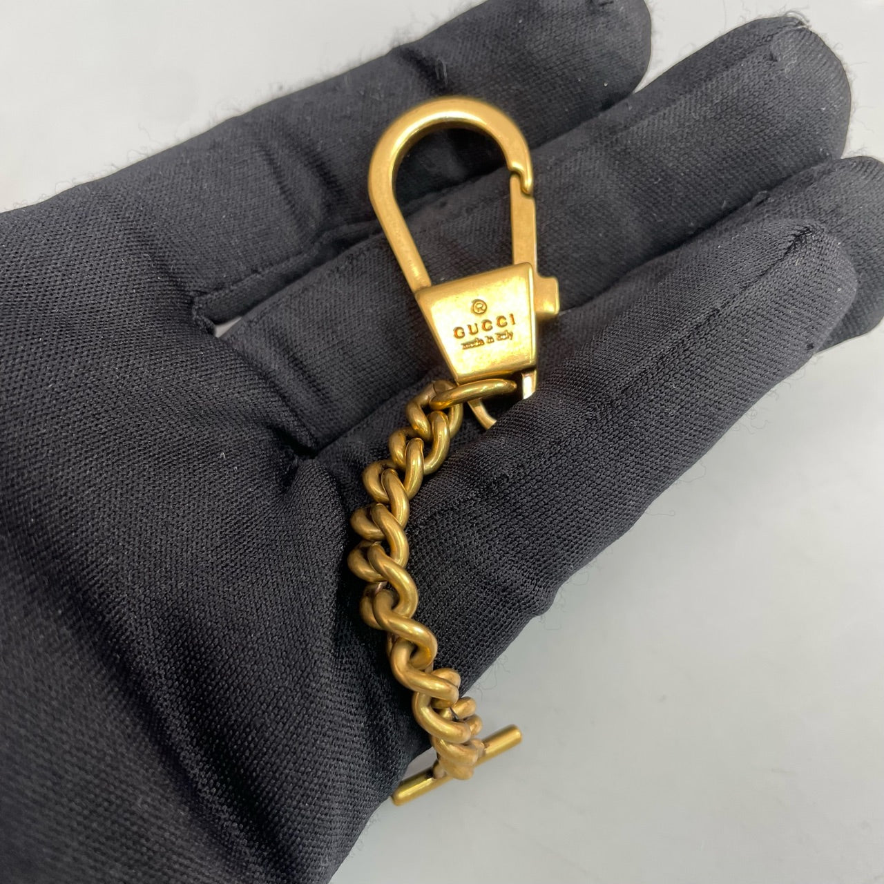 Gucci - GG Marmont Mini Chain Bag - Leather - Green - (mini)