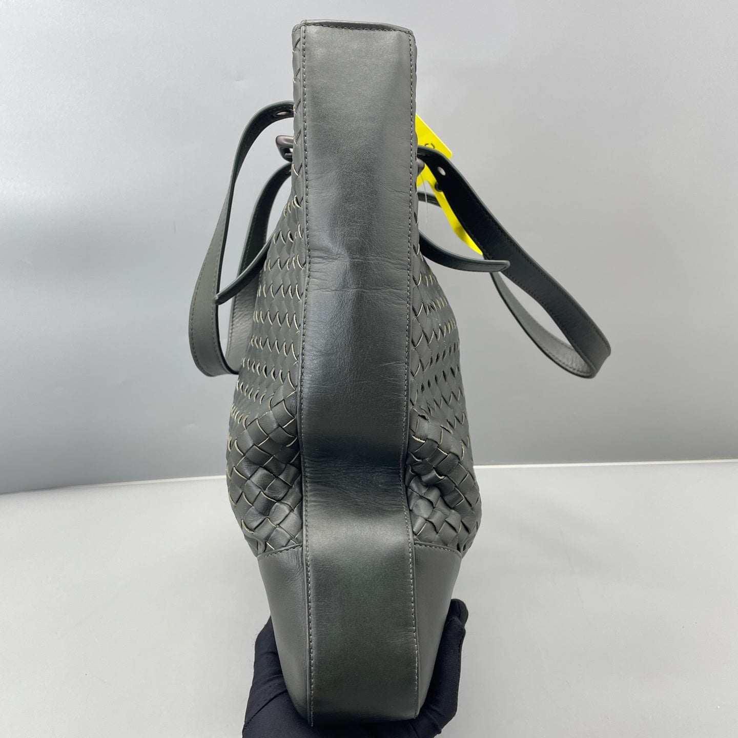 Bottega Veneta - Intrecciato Woven Tote - Leather - Green - (medium)