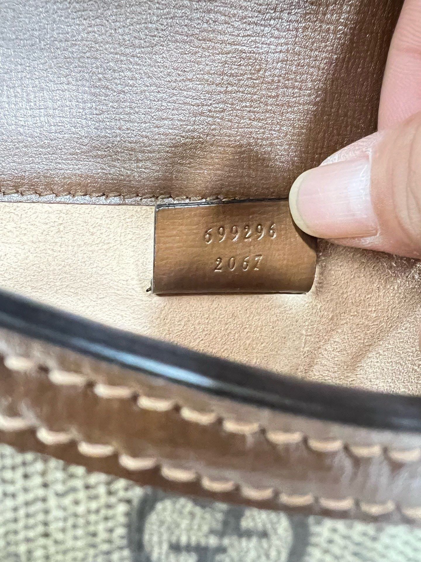 Gucci - Horsebit 1955 Mini Camera Bag - GG Supreme canvas, leather trim - Beige, Brown - (mini)